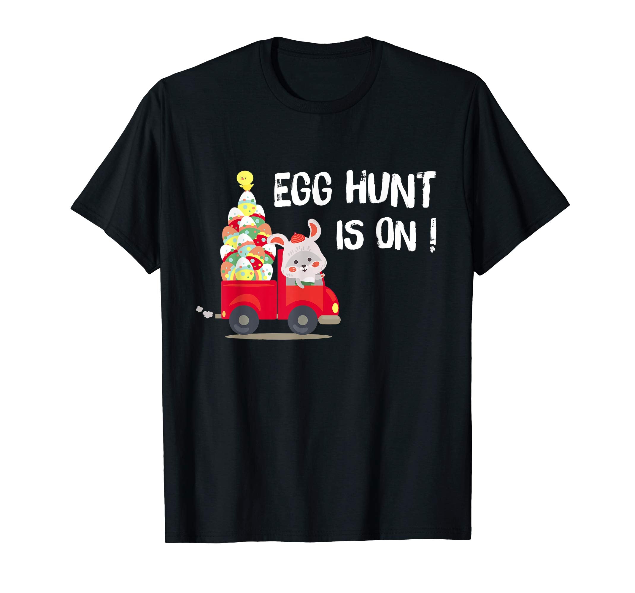 Funny Egg Hunt Is On Funny Bunny Egg Hunting Easter T-Shirt