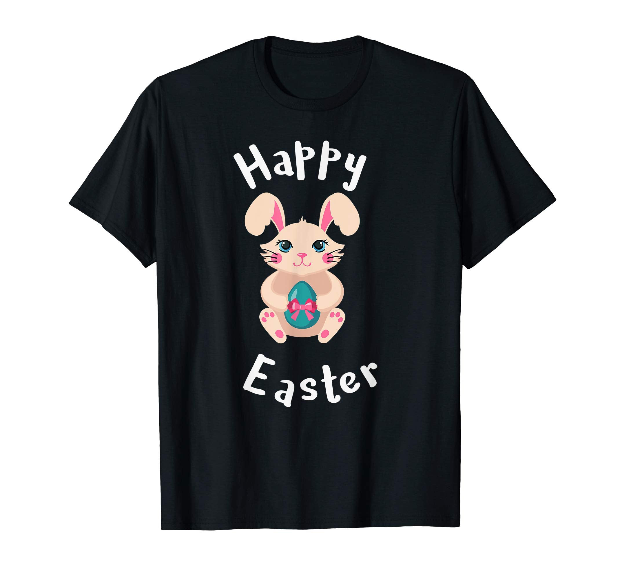 HAPPY EASTER BUNNY HOLD EGGS GIFT FOR GIRLS TEENS KIDS