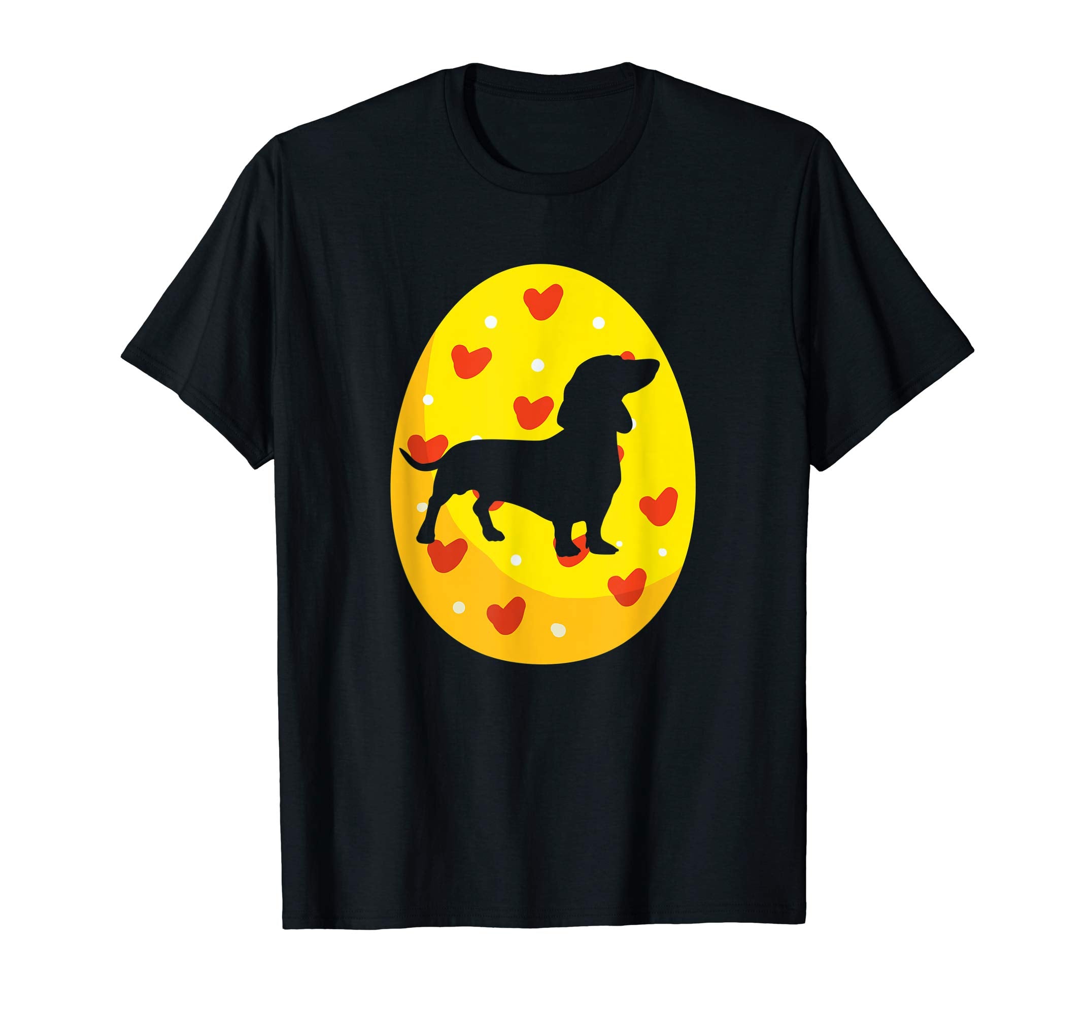 Dachshund Easter Bunny Egg T-Shirt Dog Easter Gift