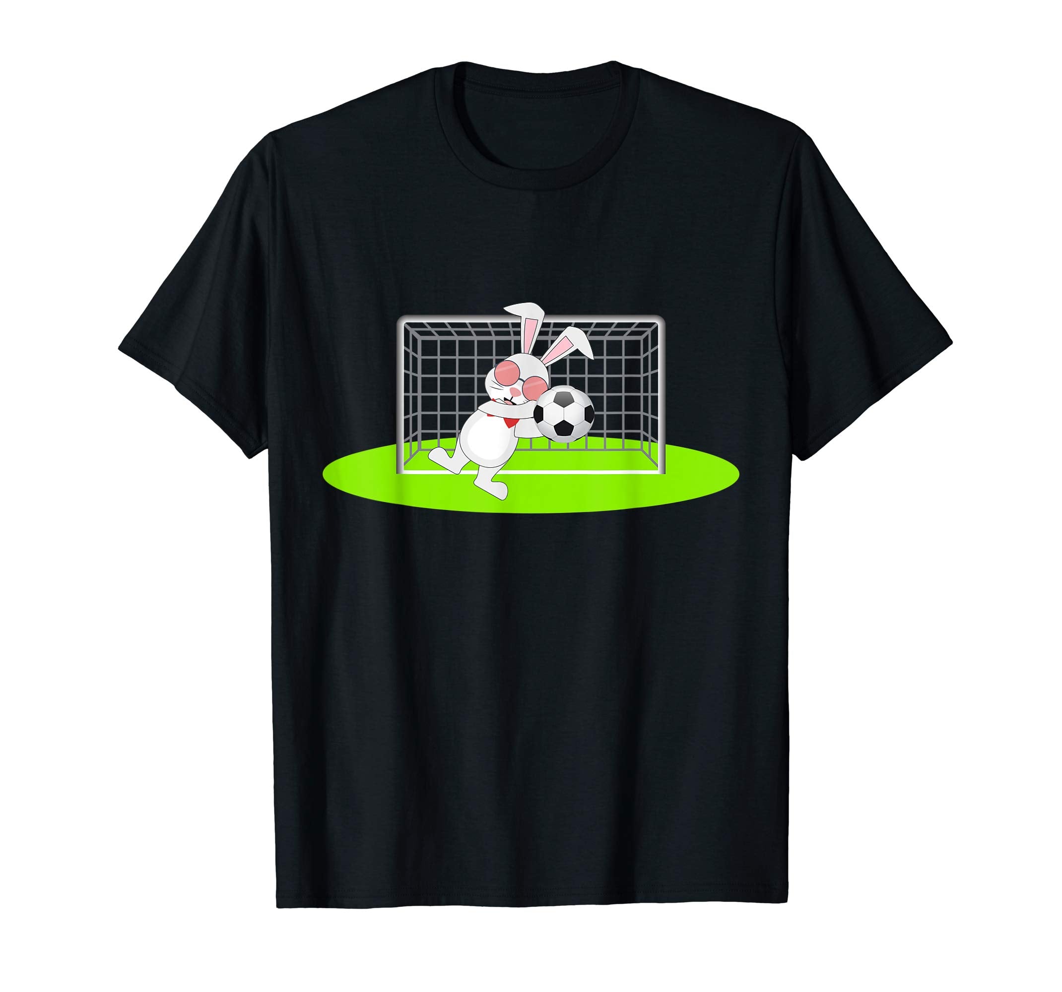 Soccer Easter Bunny Goalie 2019 TShirt for Kids