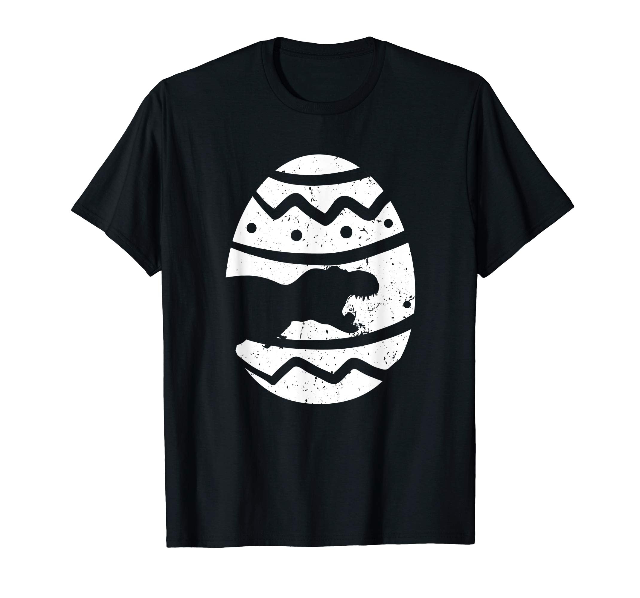 Funny Dinosaur Easter Egg T-Shirt T-rex Dinosaur Easter Gift