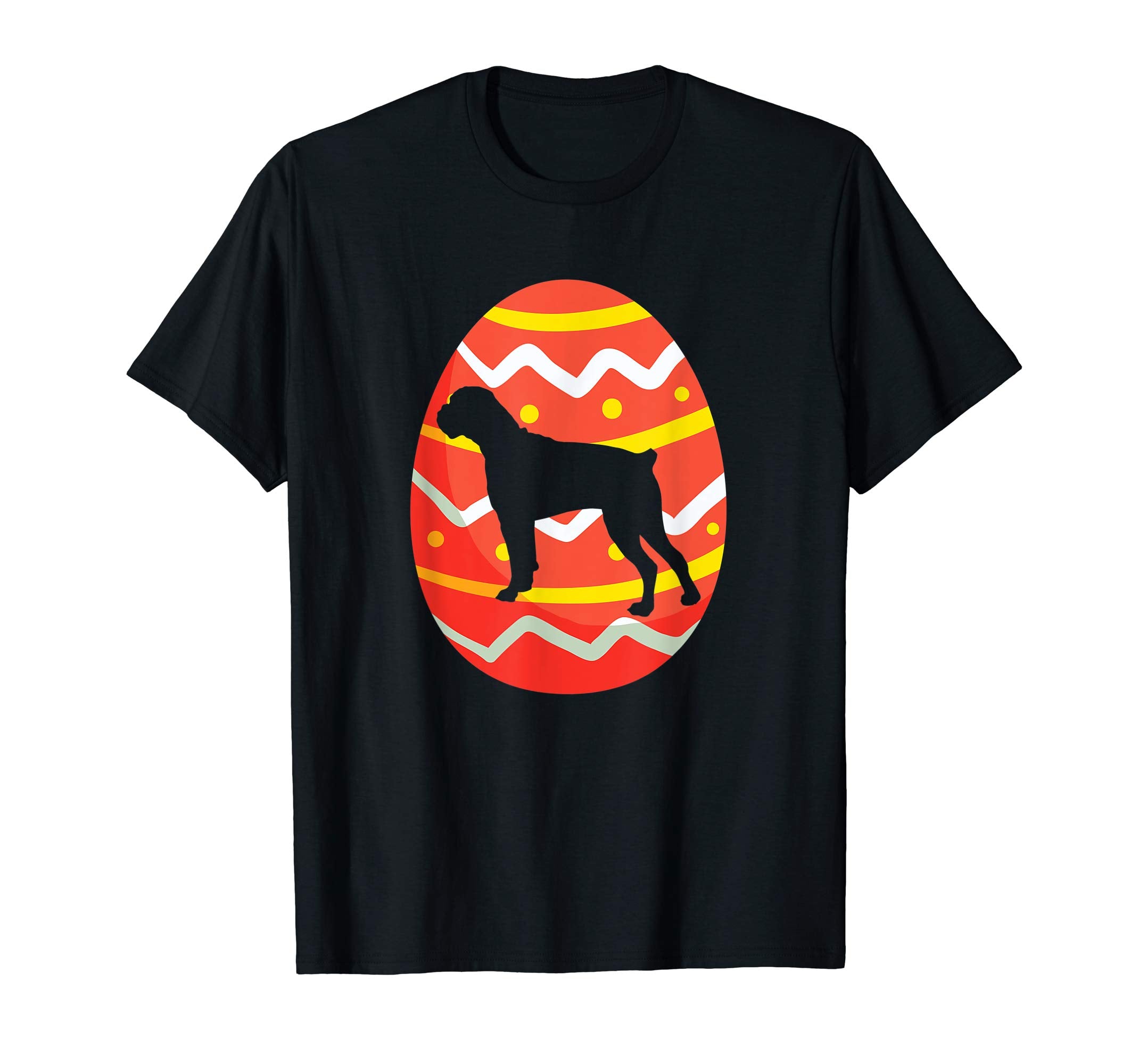 Boxer Easter Eggs Bunny T-Shirt Dog Easter Gift