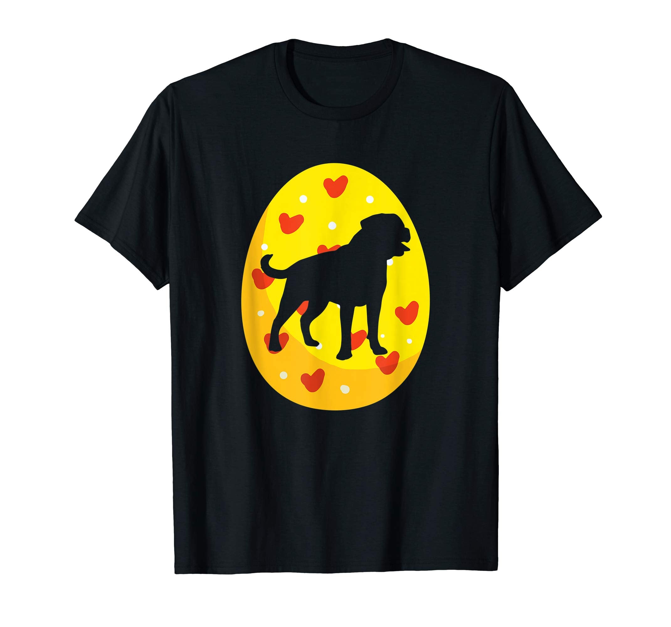 Rottweiler Easter Eggs Bunny T-Shirt Dog Easter Gift