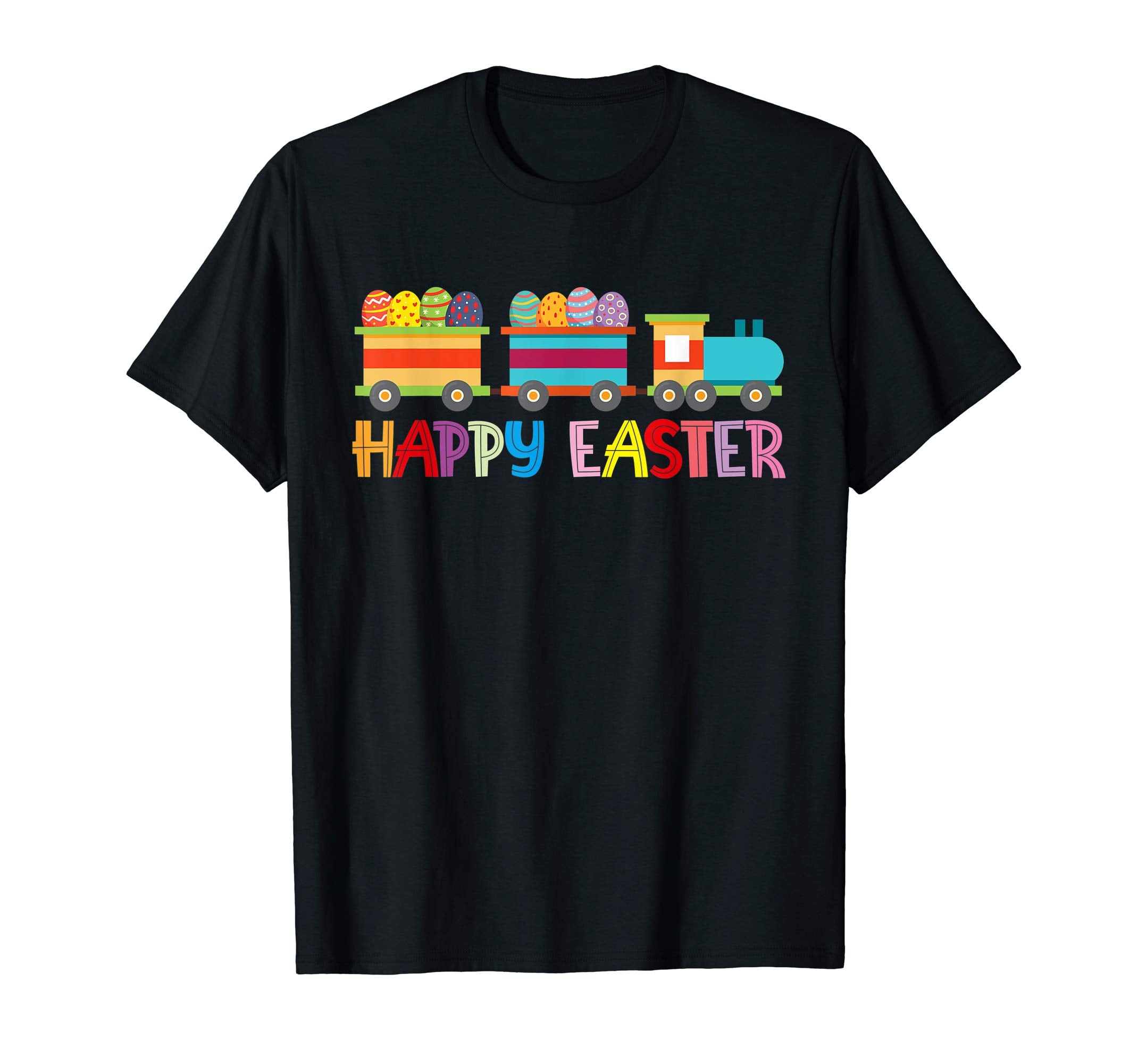 Happy Easter Train Egg Hunt Kid Boys Girls Outfit Gift Shirt