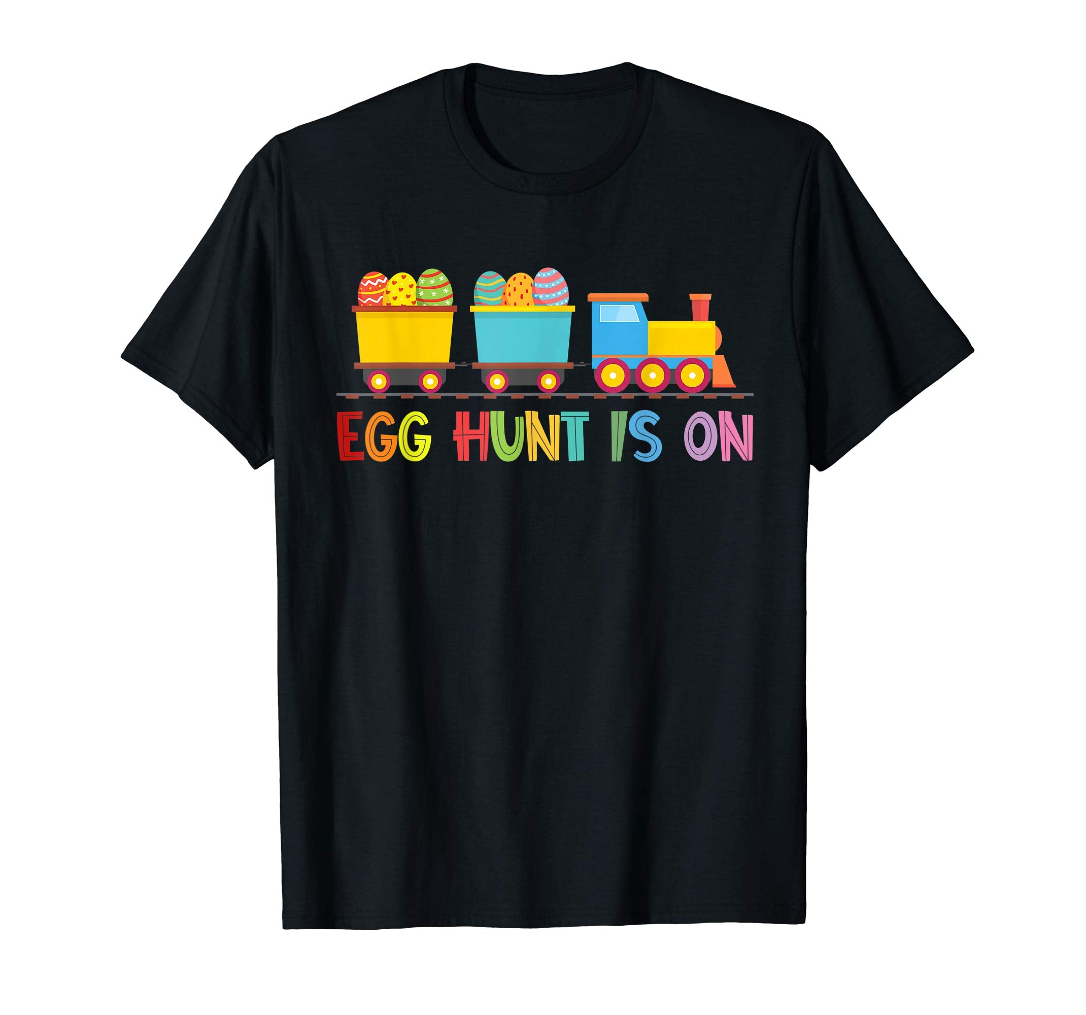 Happy Easter Train Egg Hunt Is On Kids Boys Girls Shirt Gift