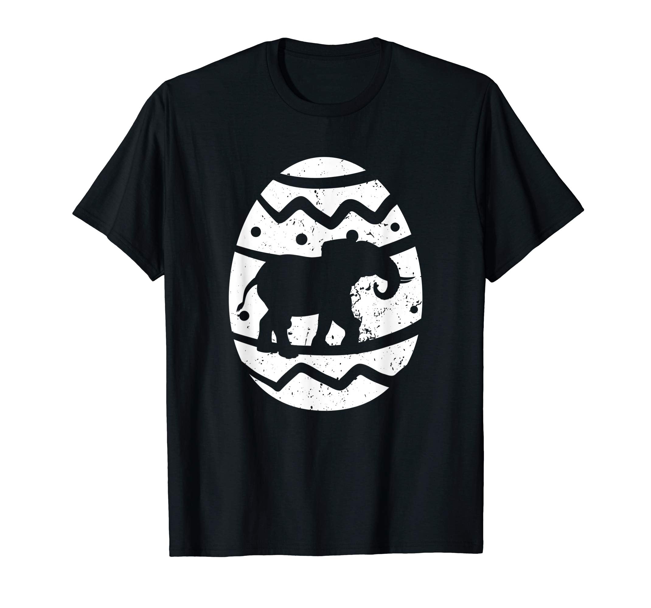 Vintage Elephant Happy Easter Egg T-Shirt Easter Gift