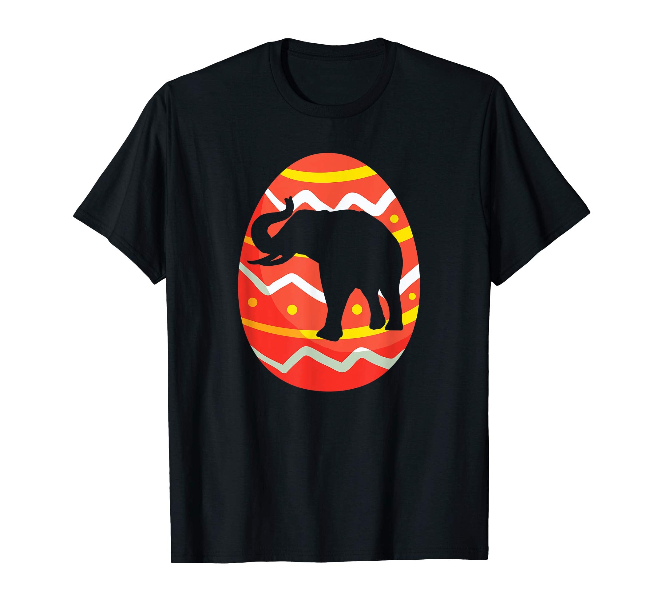 Funny Easter Egg Elephant T-Shirt Gifts for Kids Boys Girls