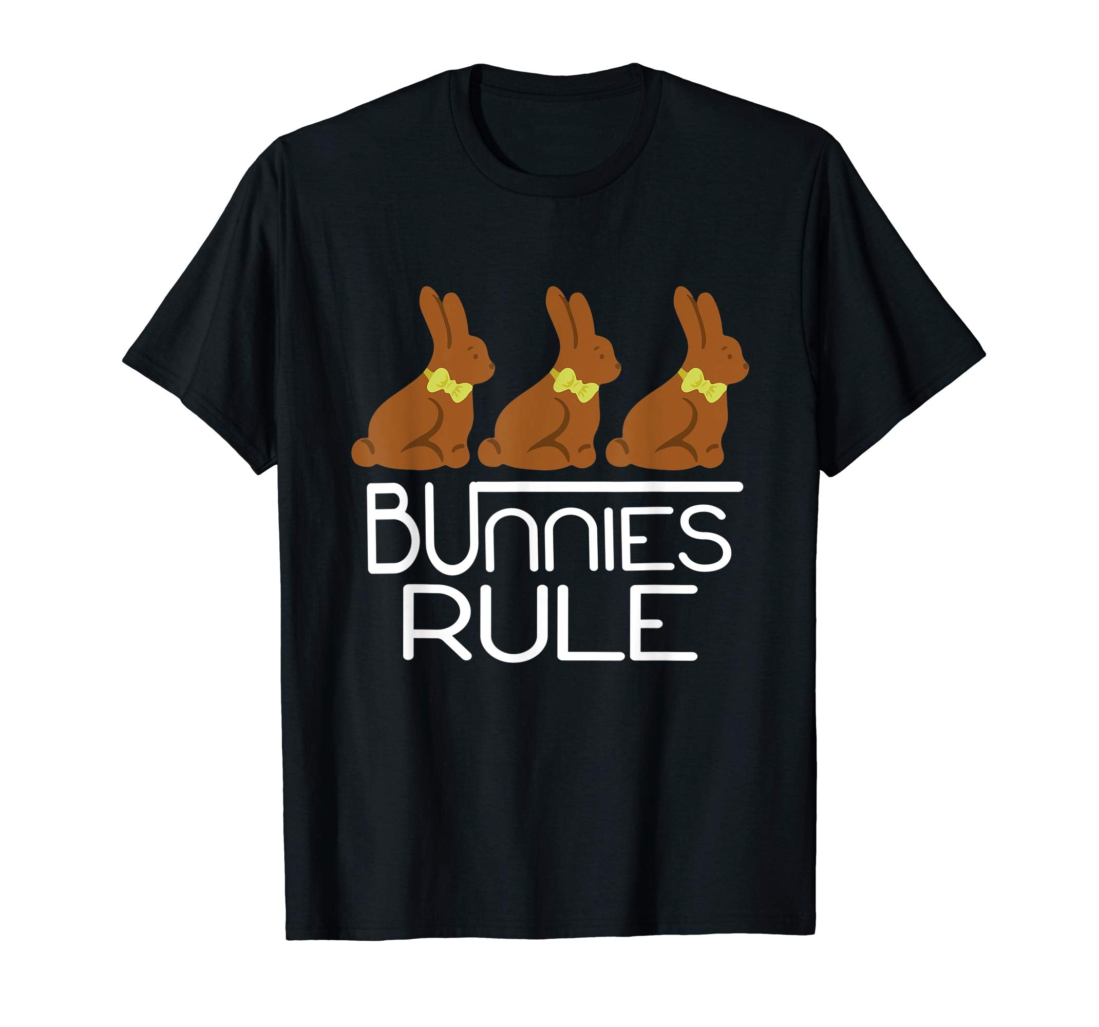 Happy Easter Bunny Holiday T-shirt Chocolate Shirt