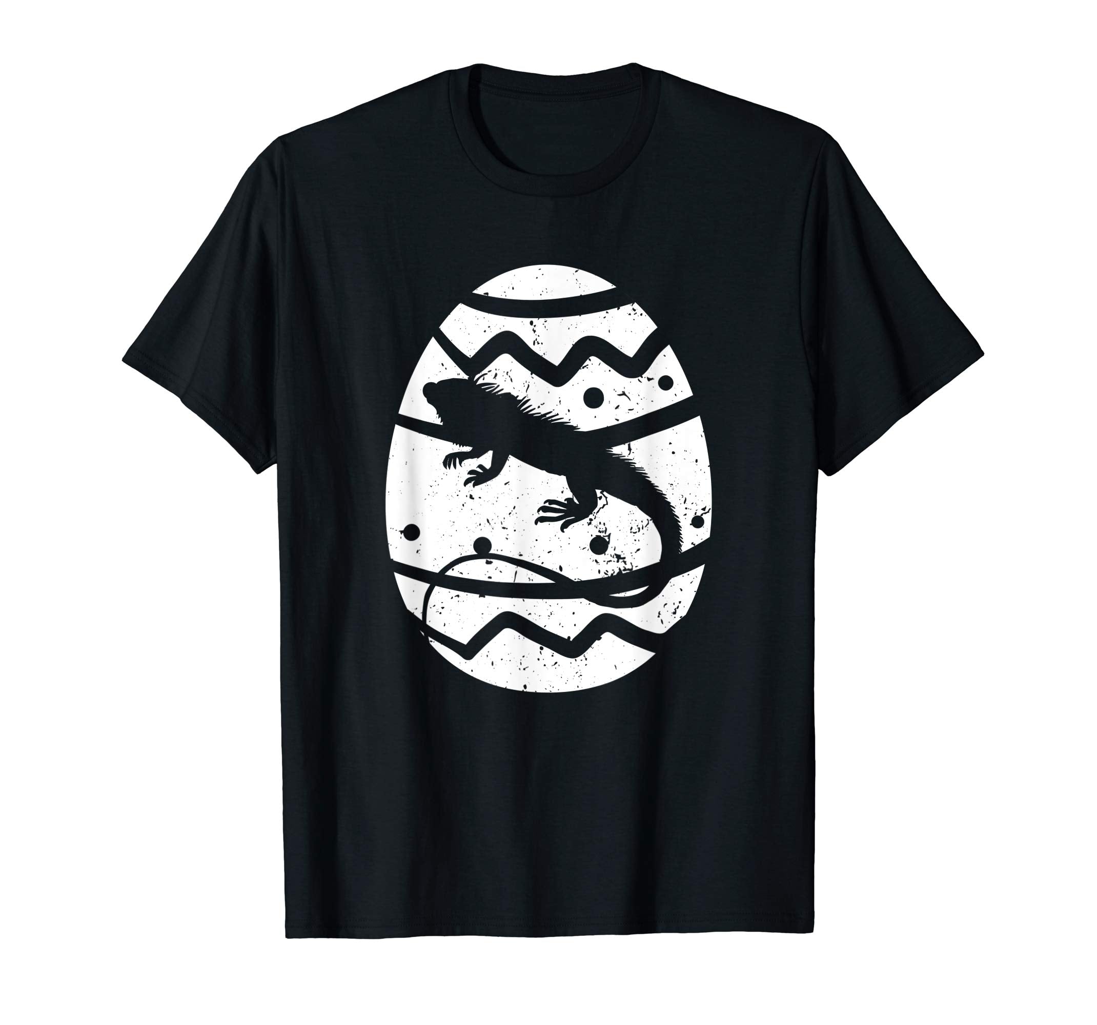Vintage Iguana Happy Easter Egg T-Shirt Iguana Easter Gift