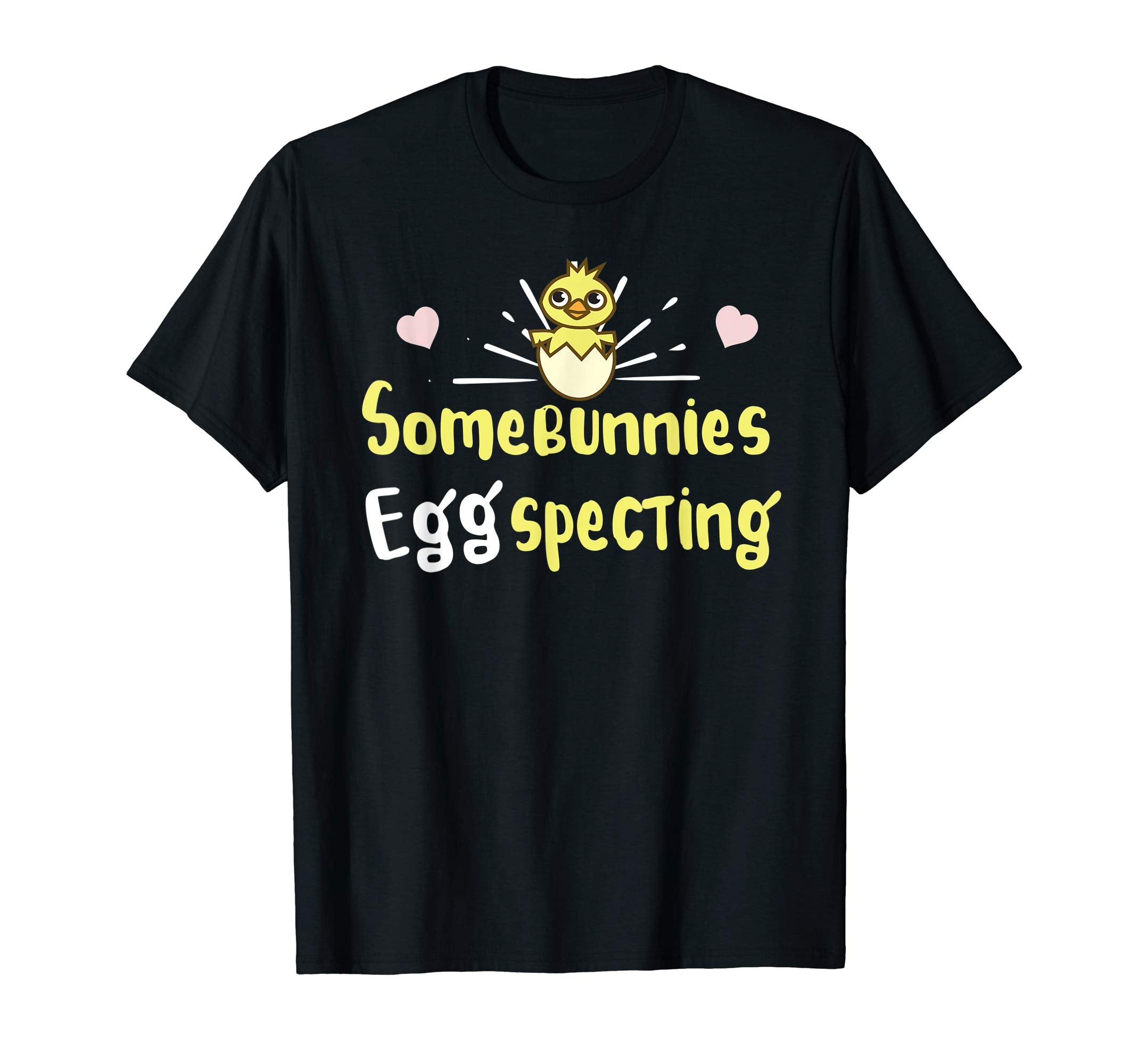 Somebunnies Eggspecting Easter Bunn Pregnancy reveal T-Shirt
