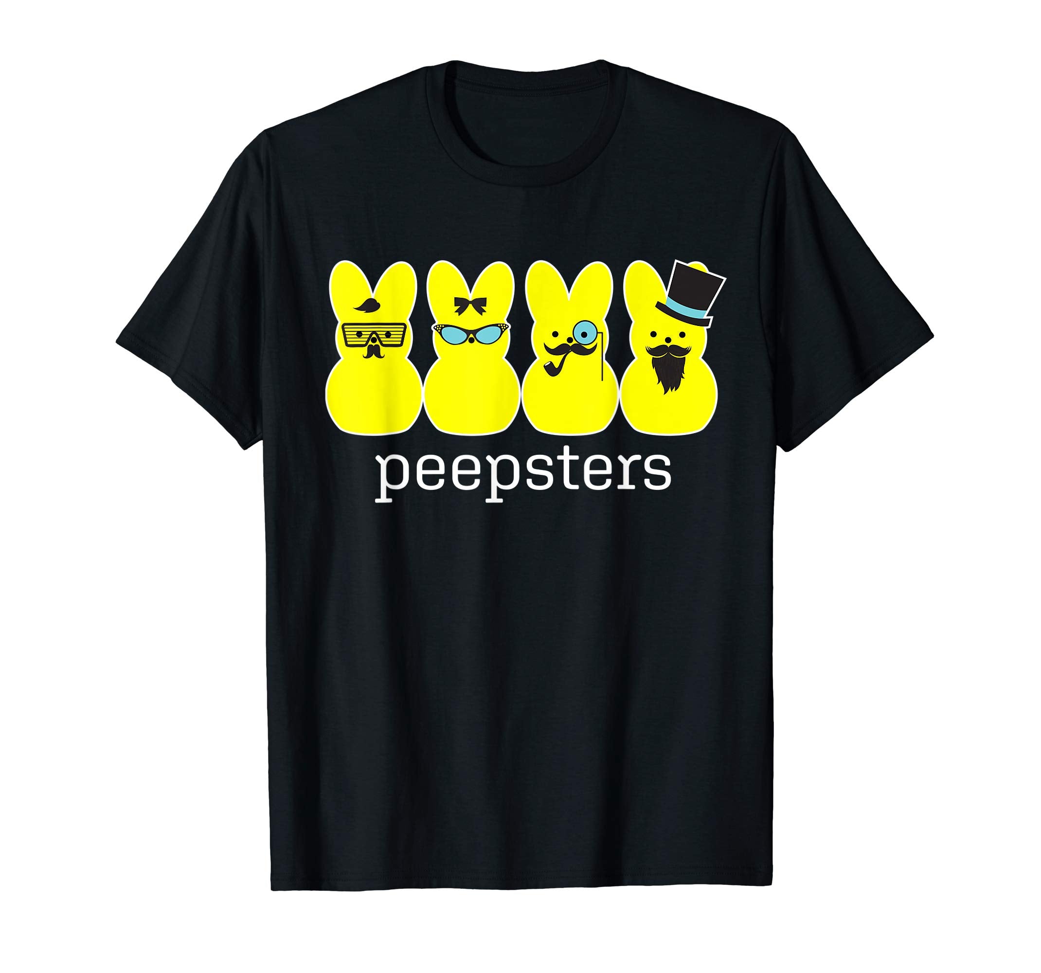 Peep Shirt Peepsters Hipster t-shirt for Easter Bunny Gift