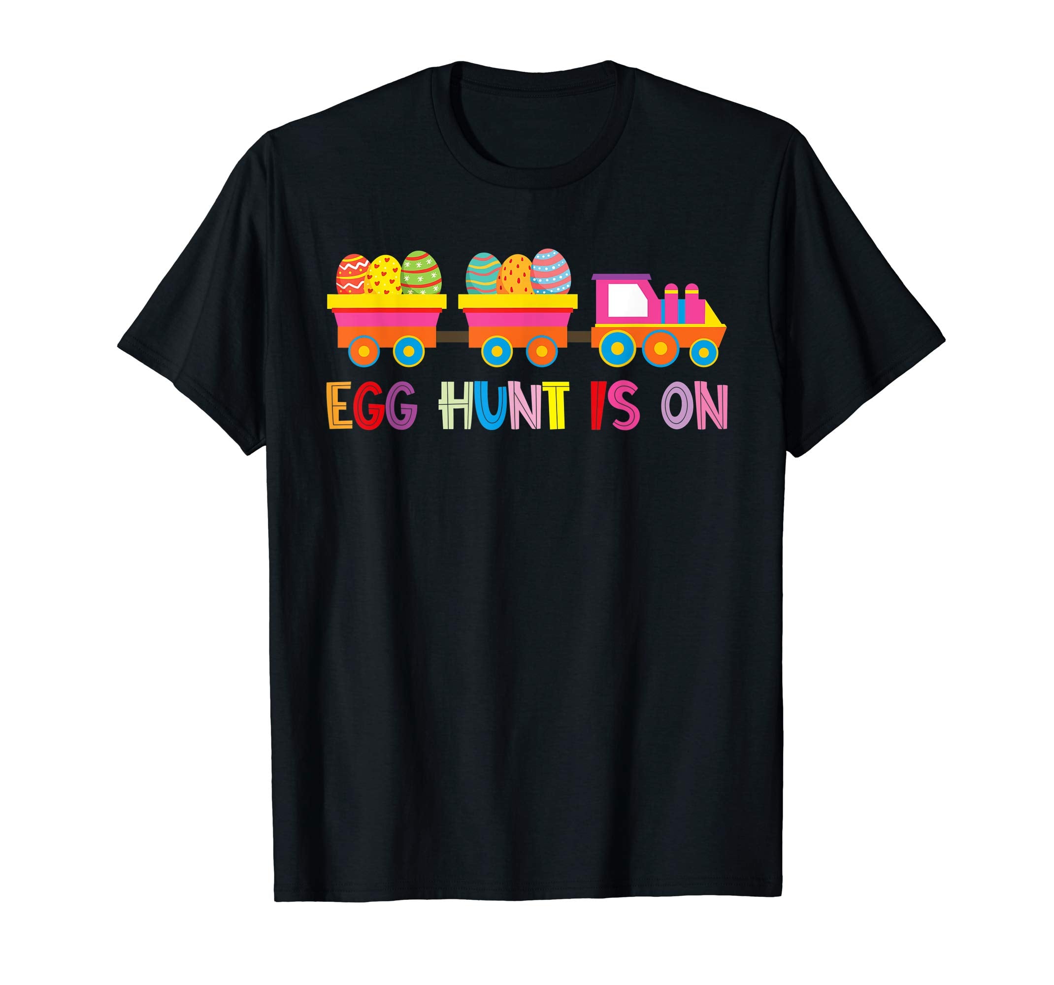 Happy Easter Train Egg Hunt Is On Kids Boys Girls Shirt Gift