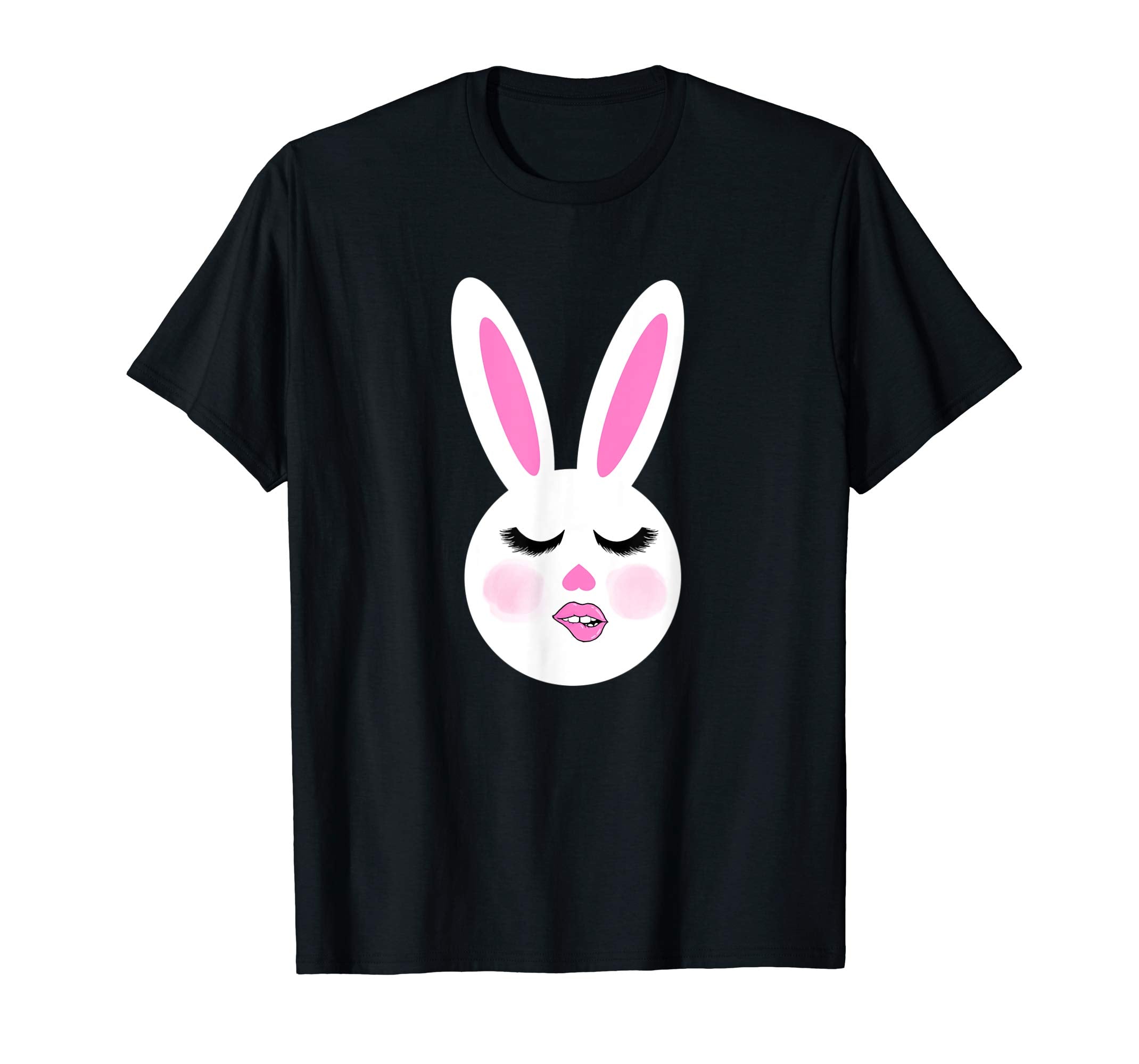 Cute Easter Bunny Shirt Funny Happy Easter Bunny Face