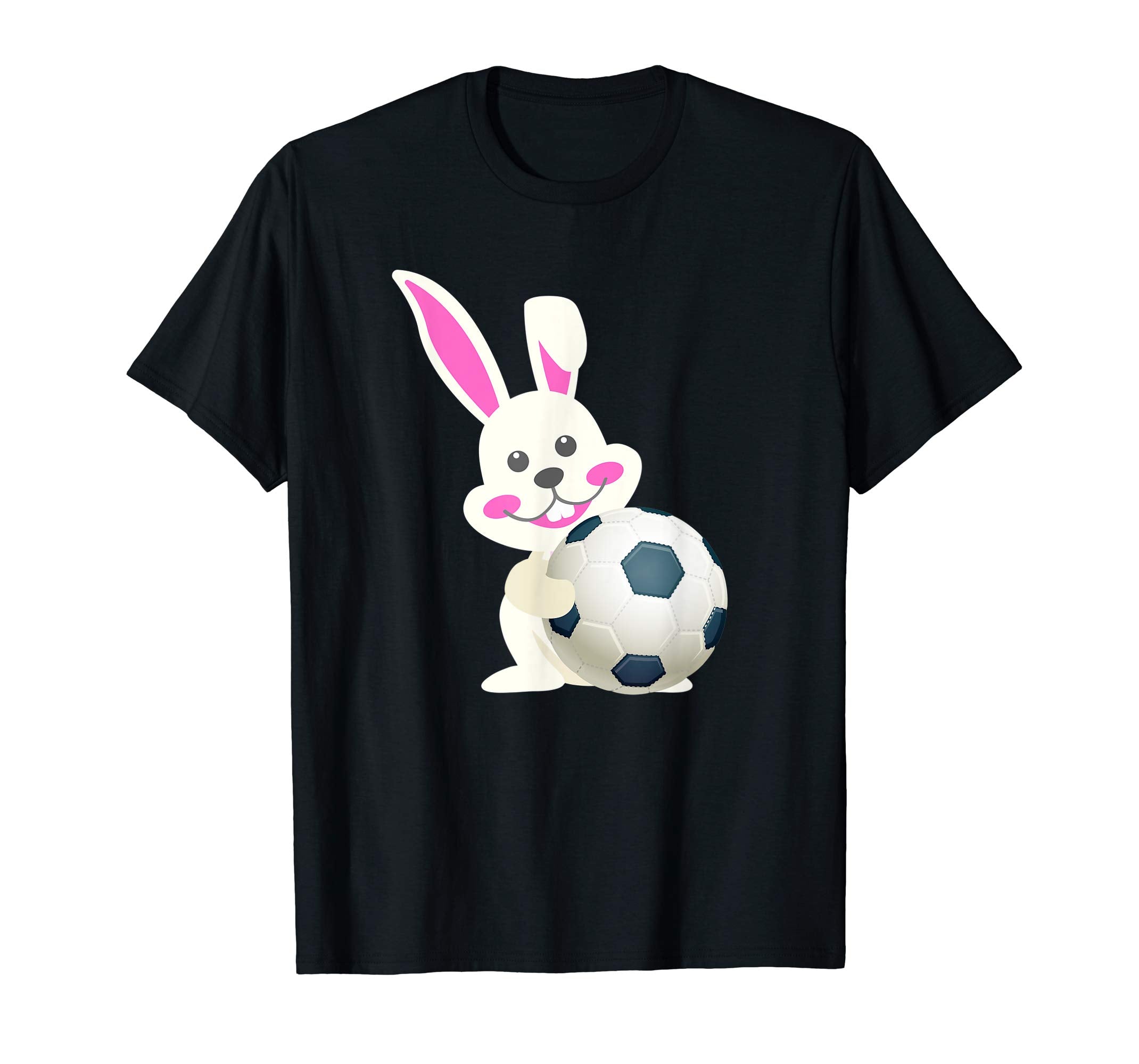 Happy Football Easter Bunny Egg T-Shirt for Kids Boys
