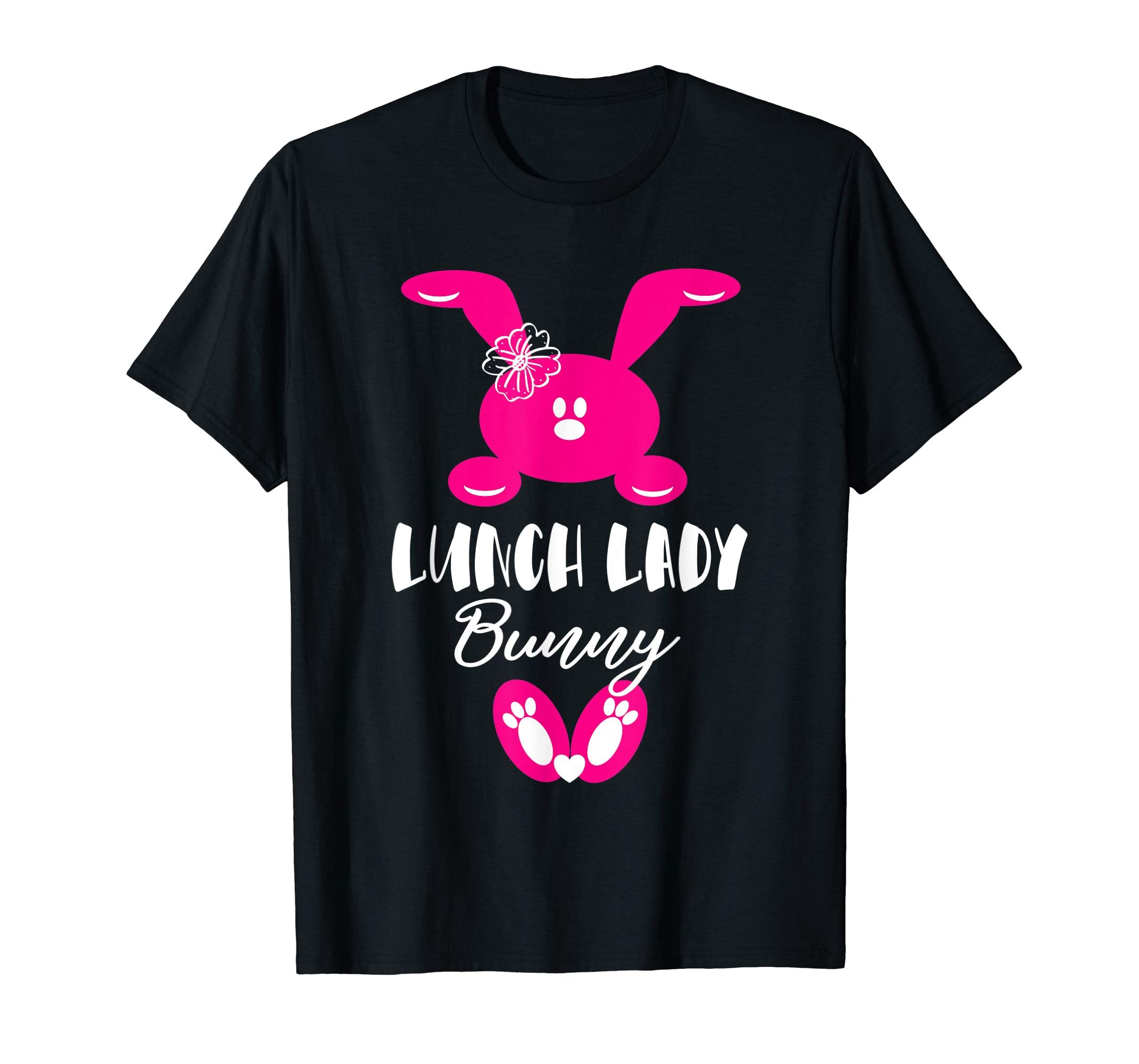 Easter Costume TShirt Lunch Lady Bunny School Party Gift