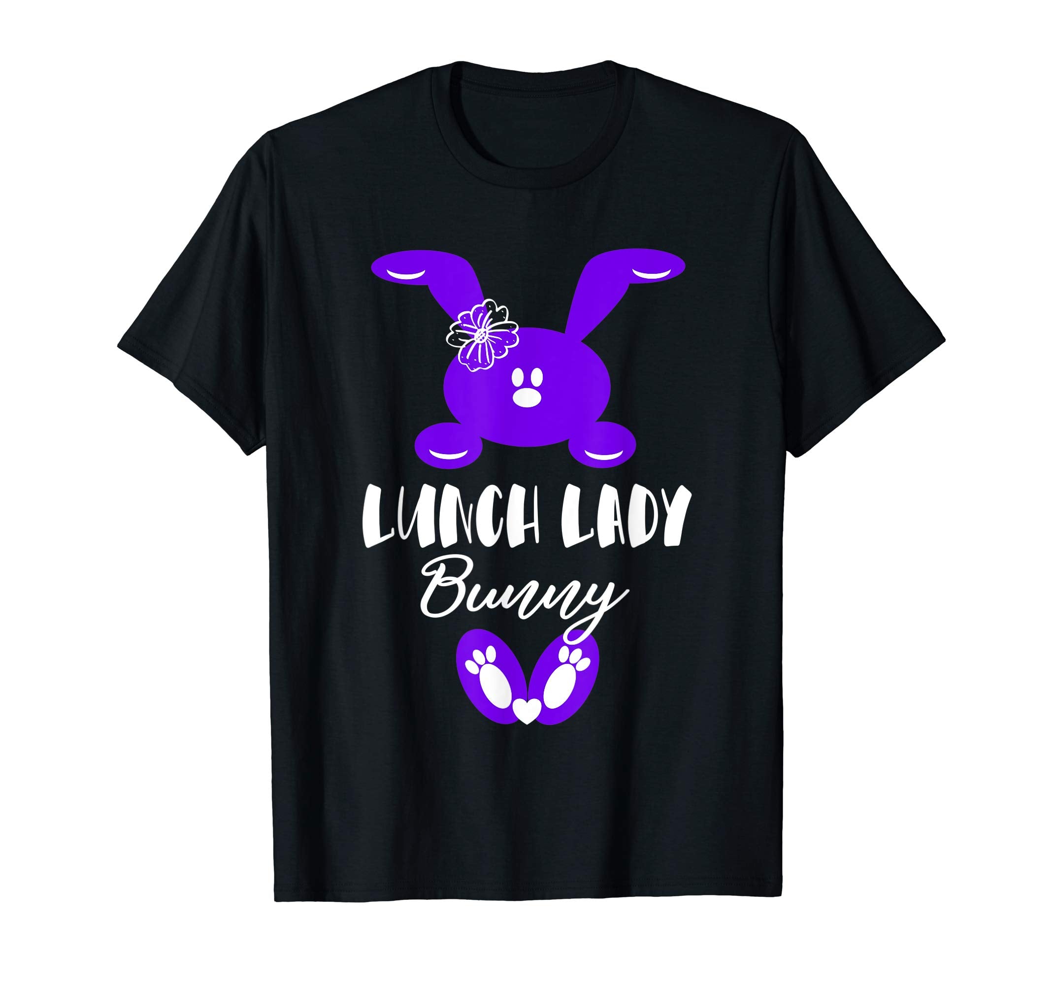 Easter Lunch Lady Bunny Costume TShirt School Party Gift