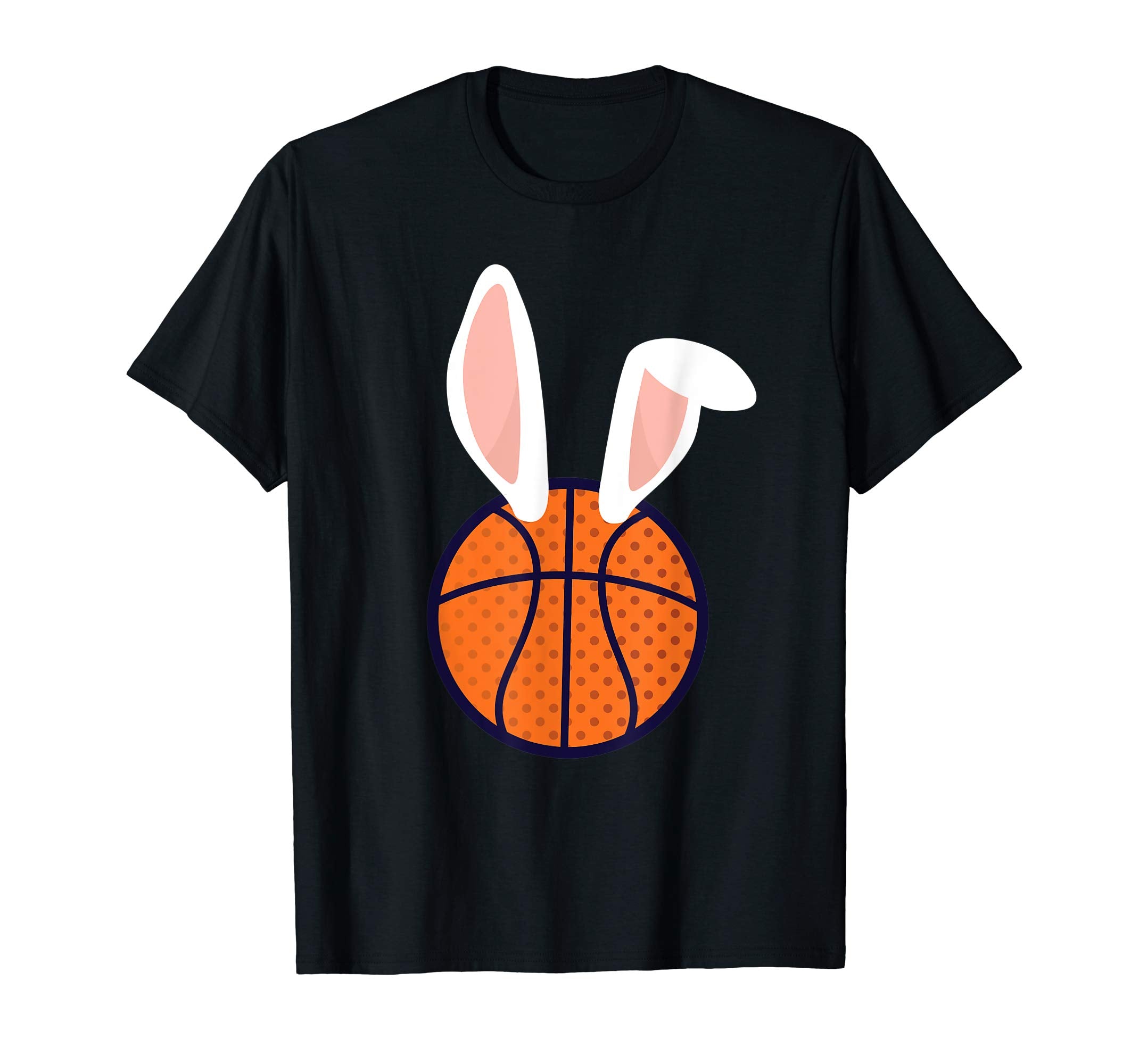 Basketball Easter Rabbit Bunny Men Women Kids T-Shirt