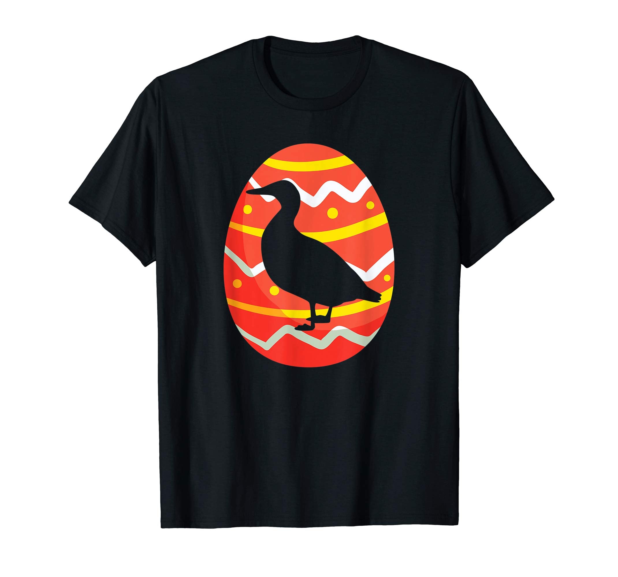 Happy Duck Easter Bunny Egg T-Shirt for Kids Boys Girls