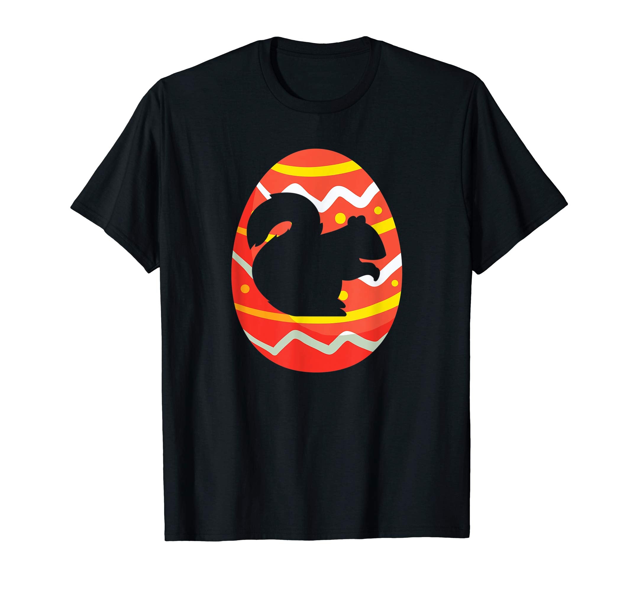 Funny Easter Egg Squirrel T-Shirt Gifts for Kids Boys Girls