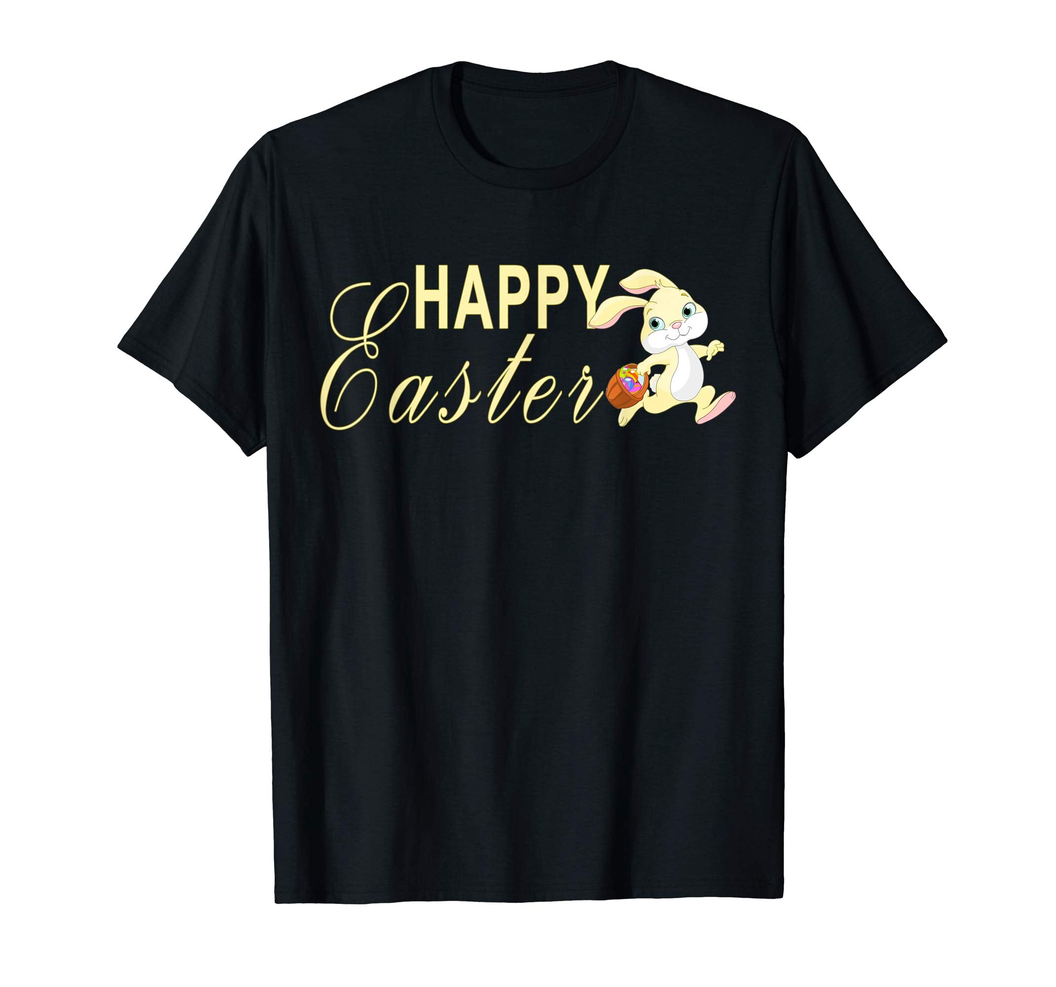 Easter T-Shirt Funny Bunny Basket Gift Eggs Kids Men Women
