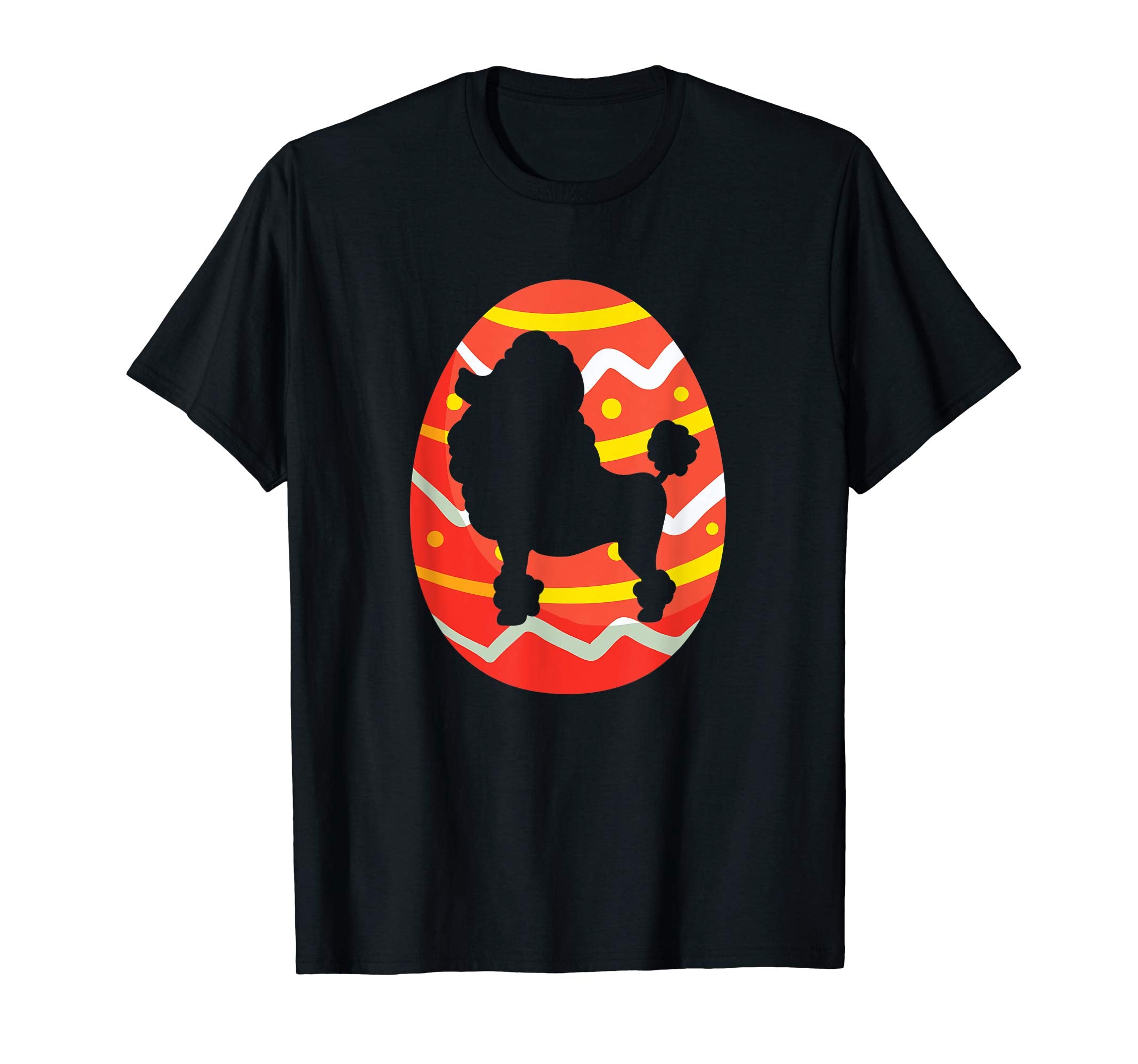 Poodle Easter Eggs Bunny T-Shirt Dog Easter Gift