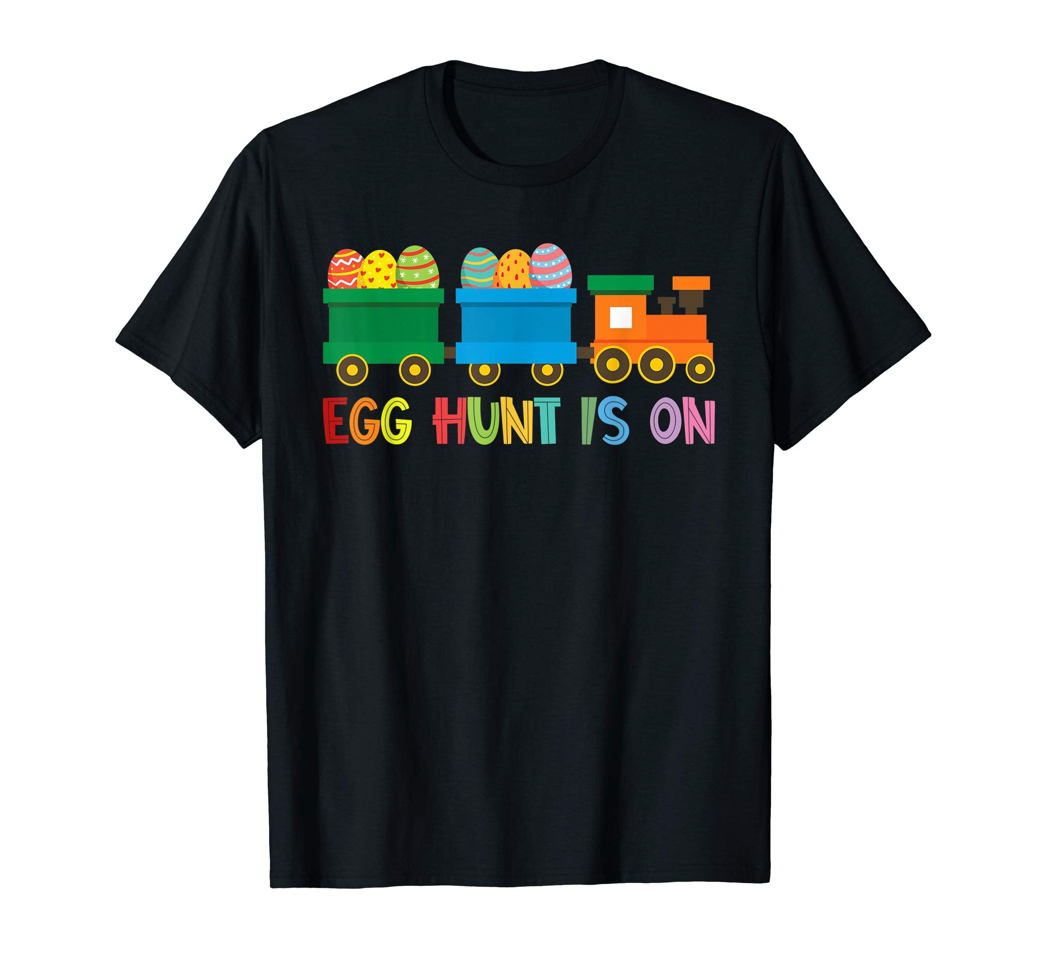 Happy Easter Train Egg Hunt Is On Kids Boys Girls Shirt Gift