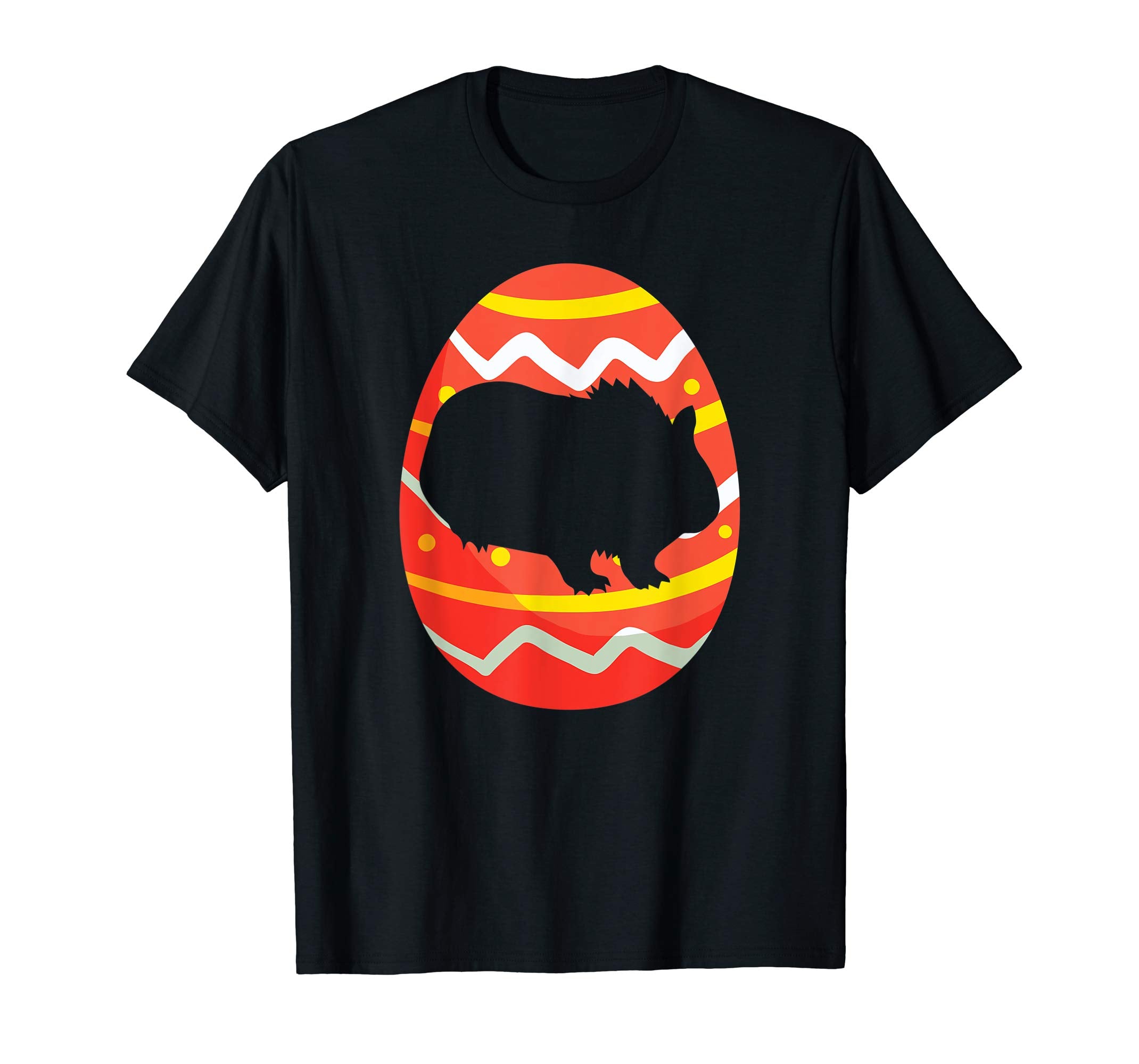 Happy Guinea Pig Easter Bunny Egg T-Shirt for Kids Boys Girl