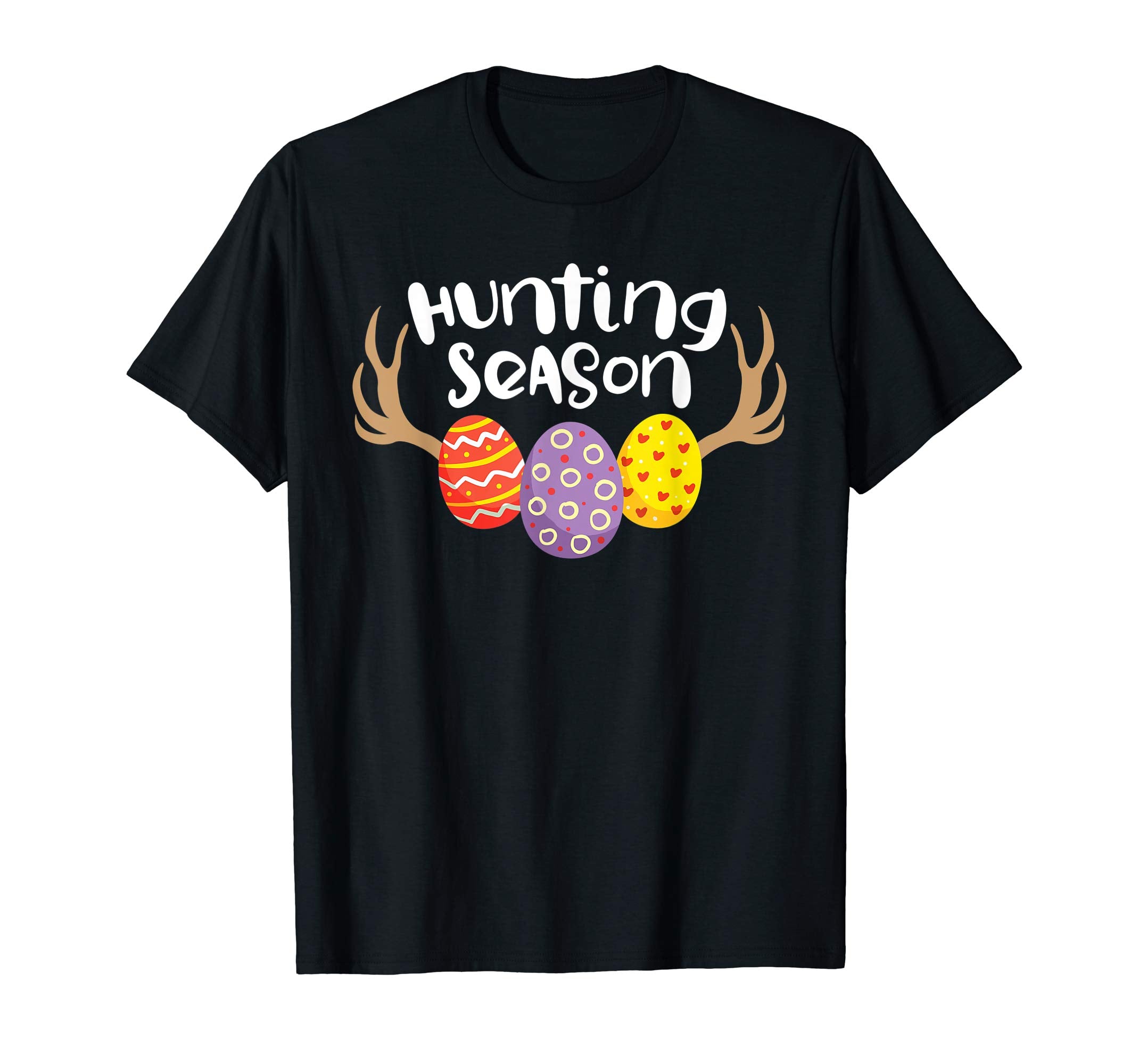 Hunting Season Egg Hunt Happy Easter Kids Boys Girls T Shirt