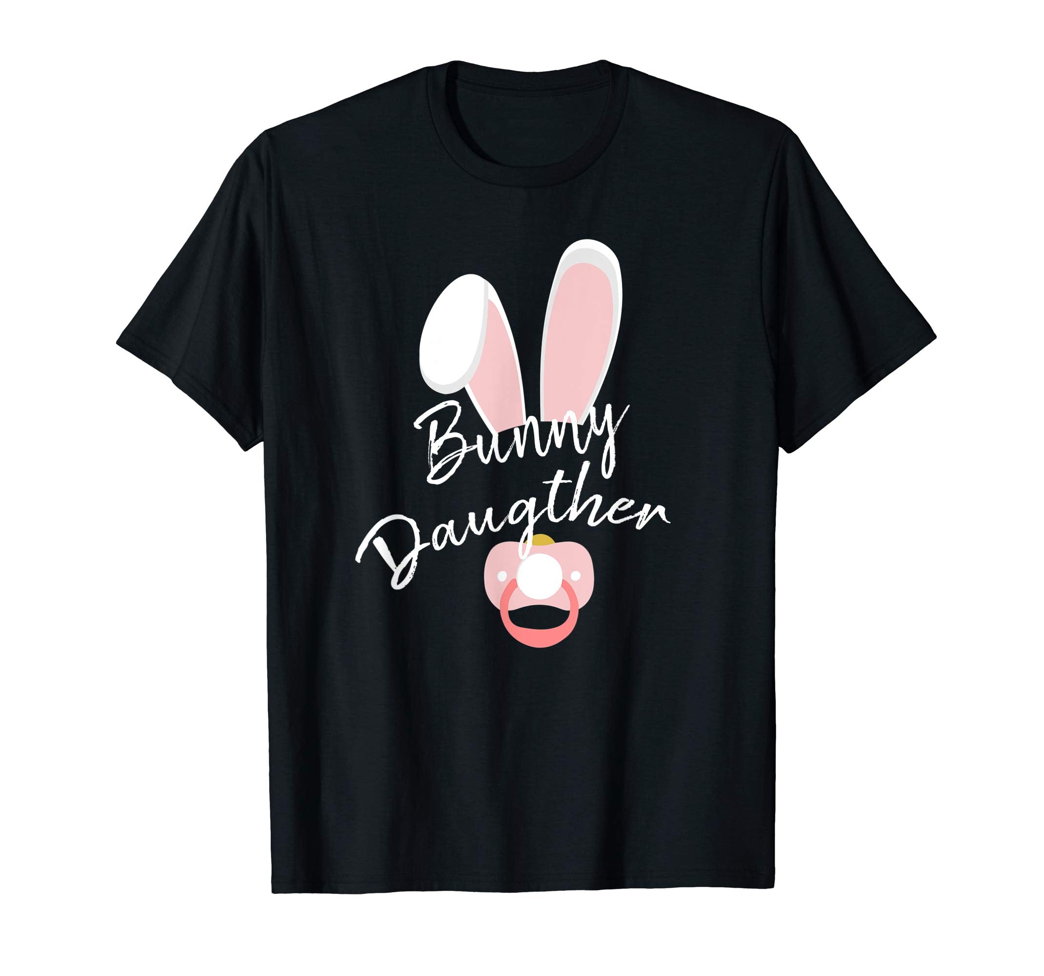 Easter Bunny Daughter Tshirt Rabbit Baby Nipple Tee for Girl