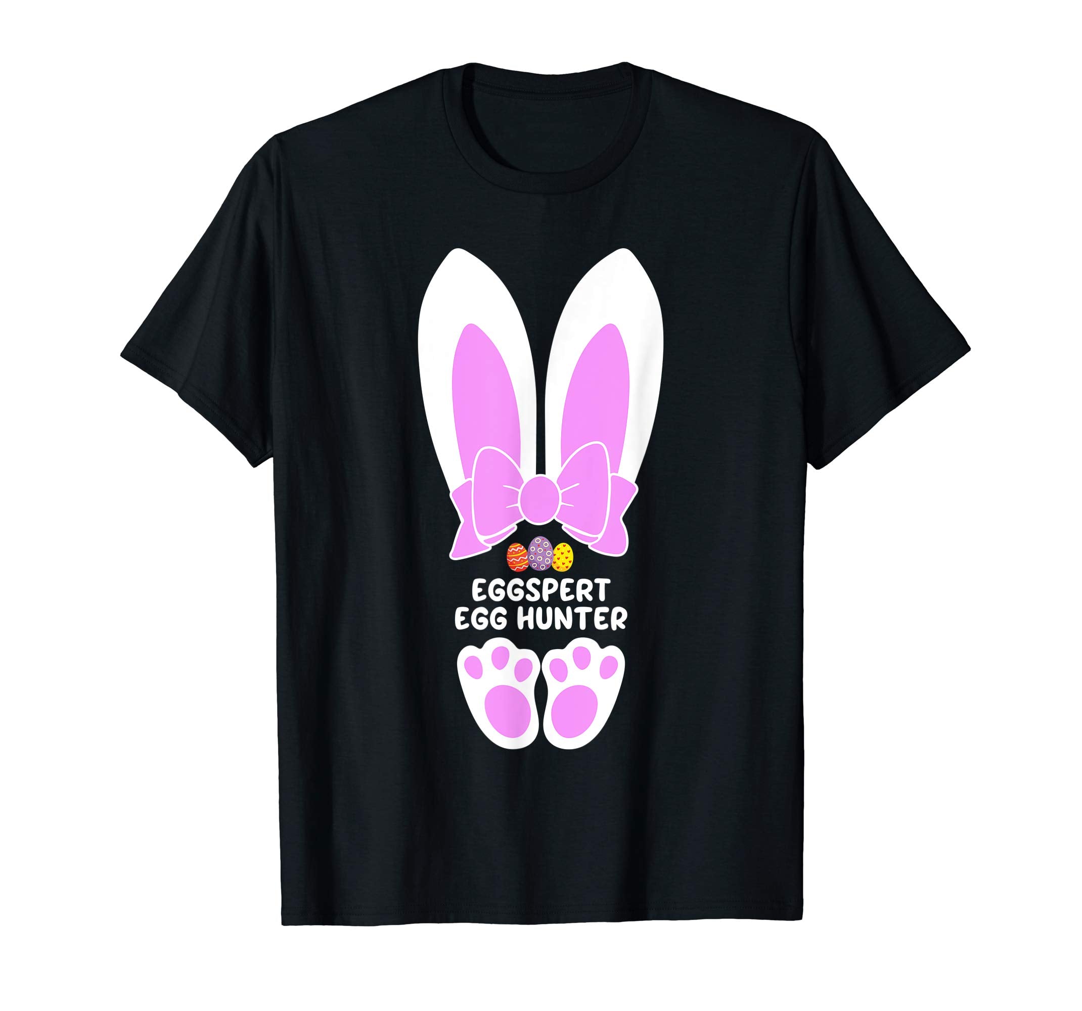 Eggspert Egg Hunter Happy Easter Kids Boys Girls T Shirt