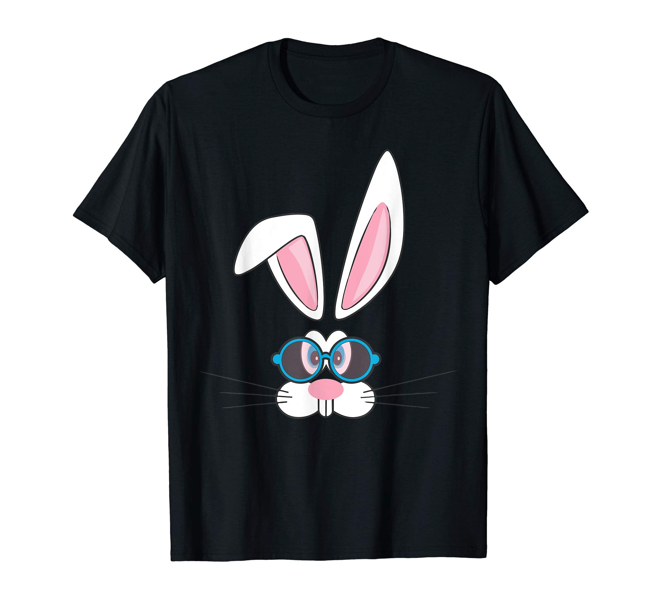 Funny Emoji Easter Bunny Face Cute Rabbit Easter T-Shirt