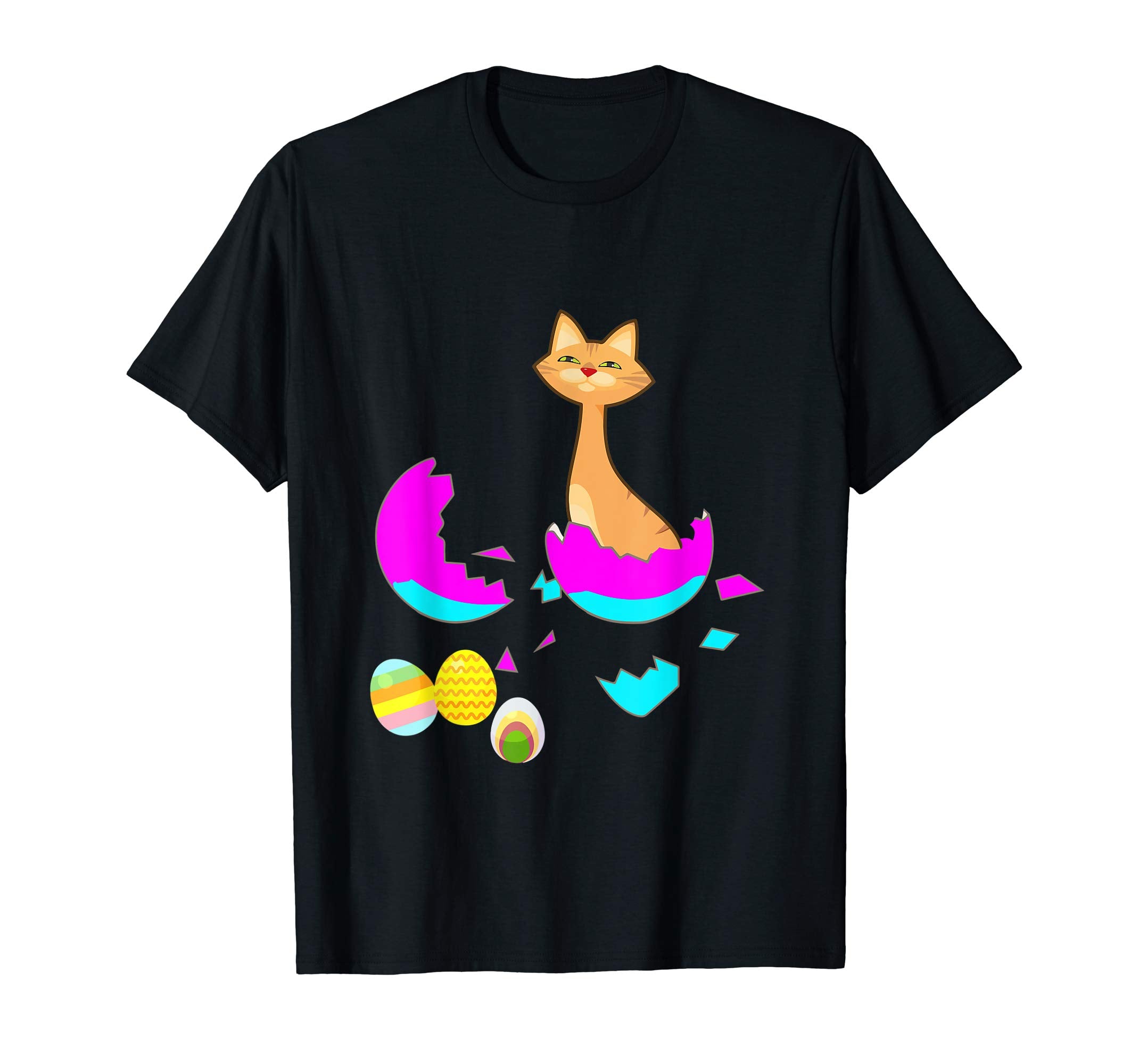 Cat Easter's day tshirt for youth