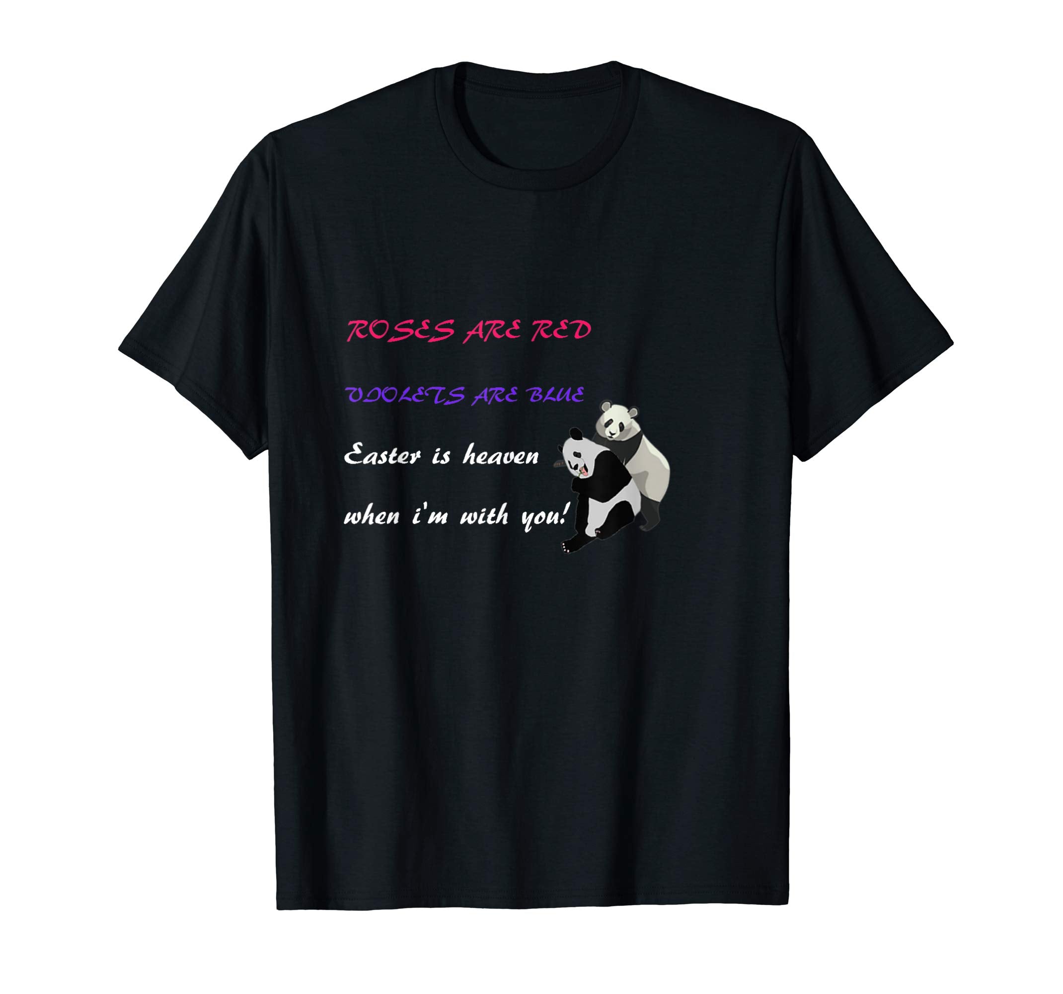 Easter Panda Bear Happy Loving Cuddly, Funny t shirt Gift