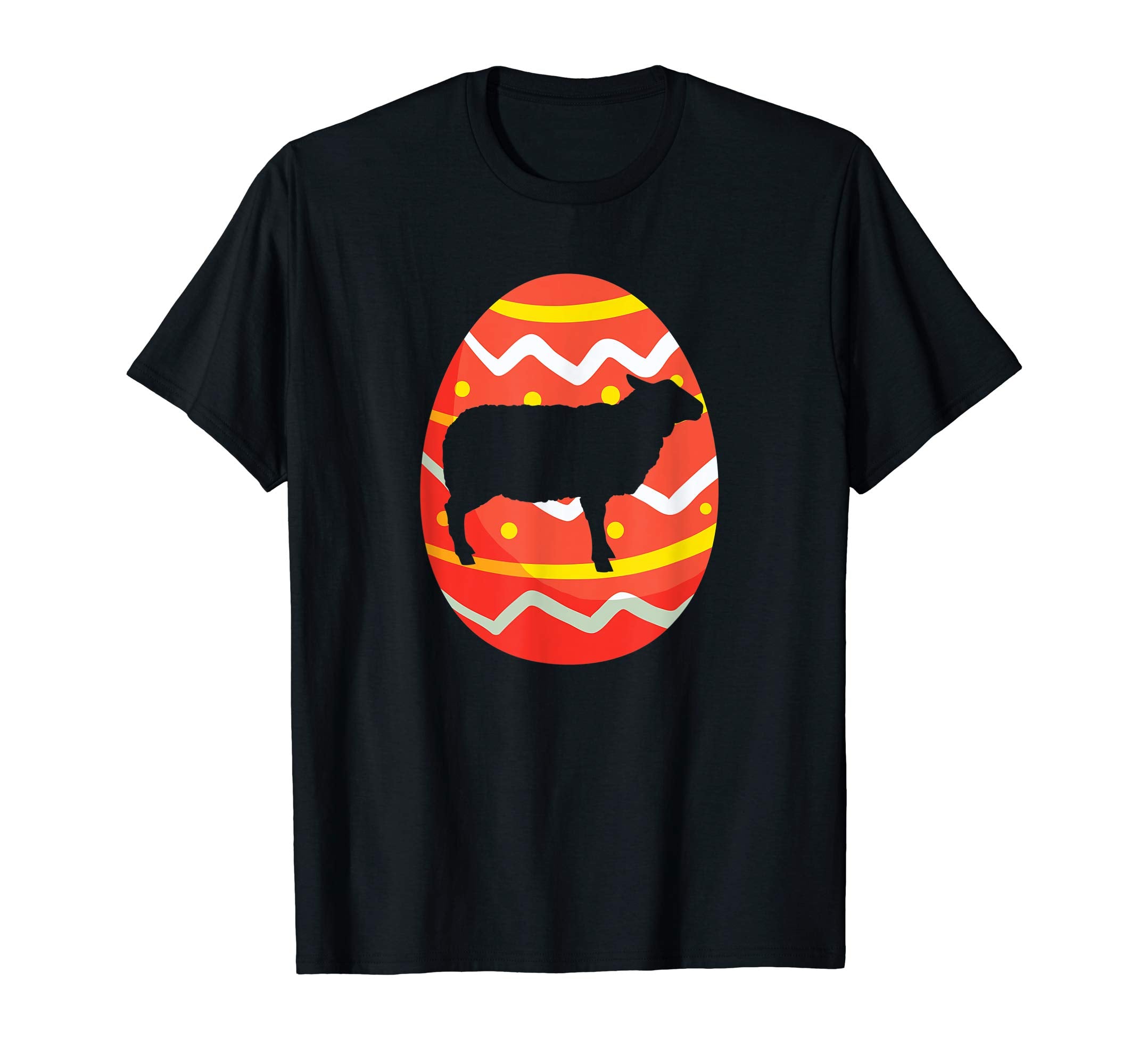 Happy Sheep Easter Bunny Egg T-Shirt for Kids Boys Girls