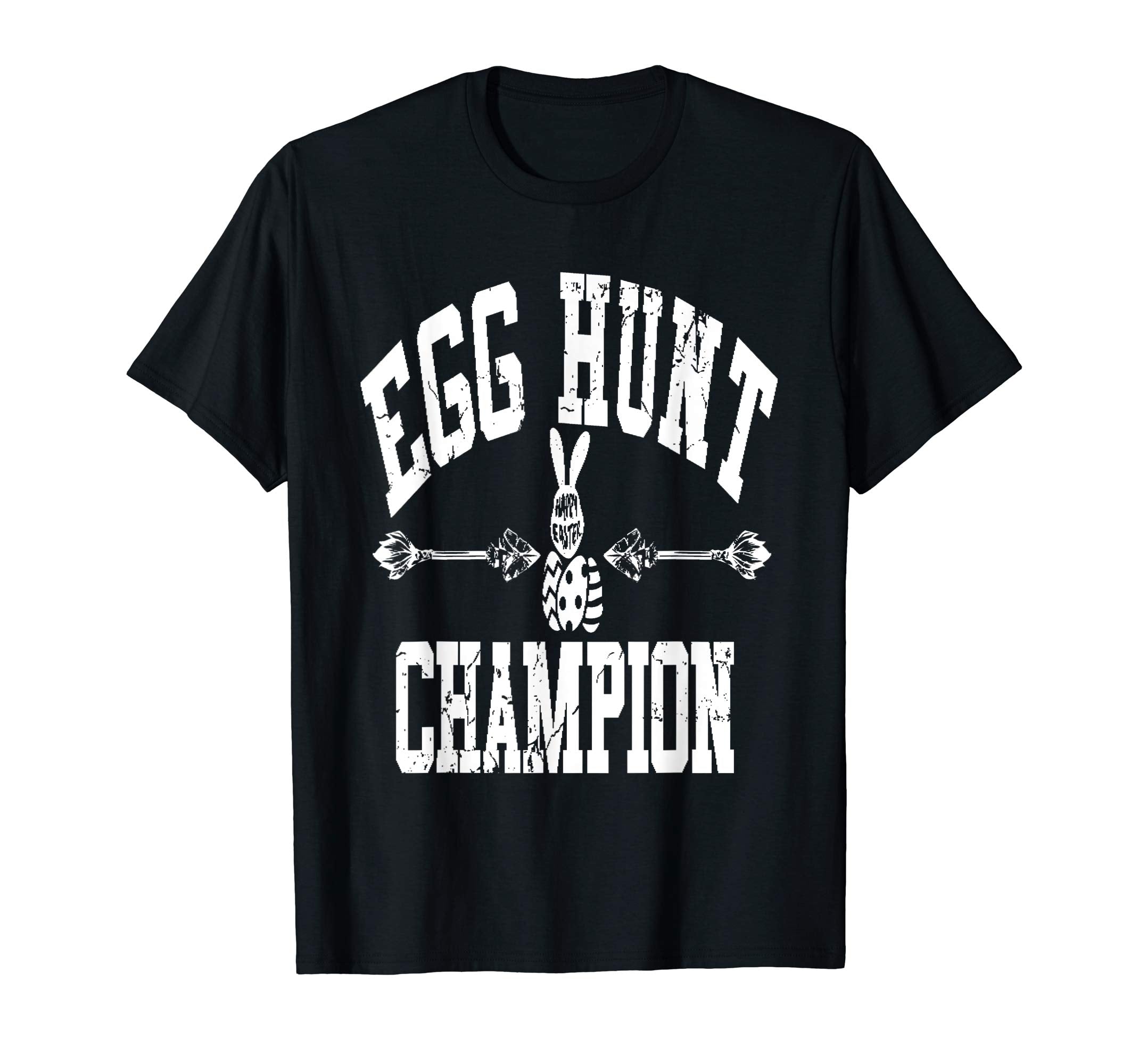 Egg Hunt Champion Tshirt Happy Easter