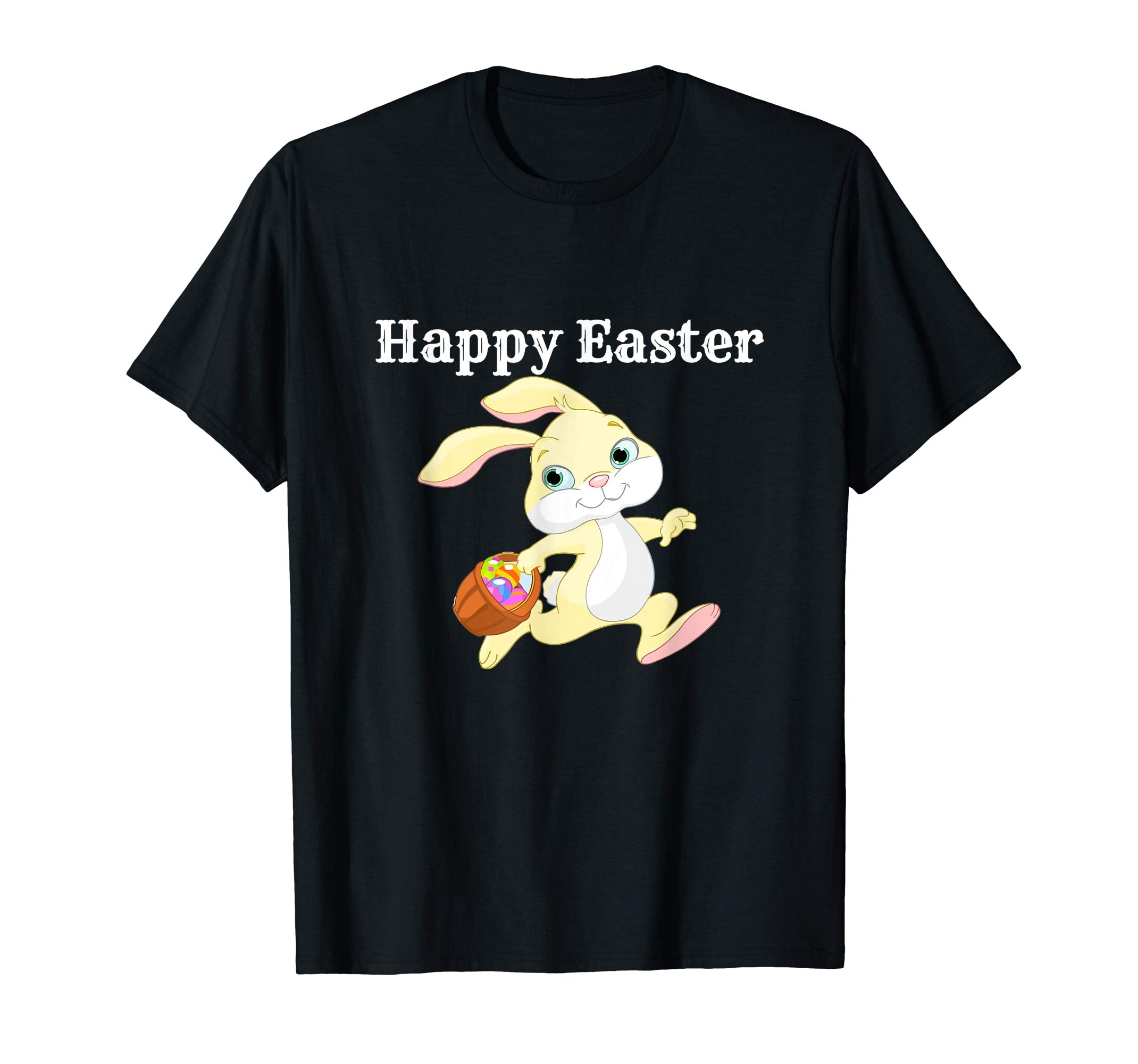 Happy Easter Spring Bunny Easter Egg Basket Cute T-Shirt
