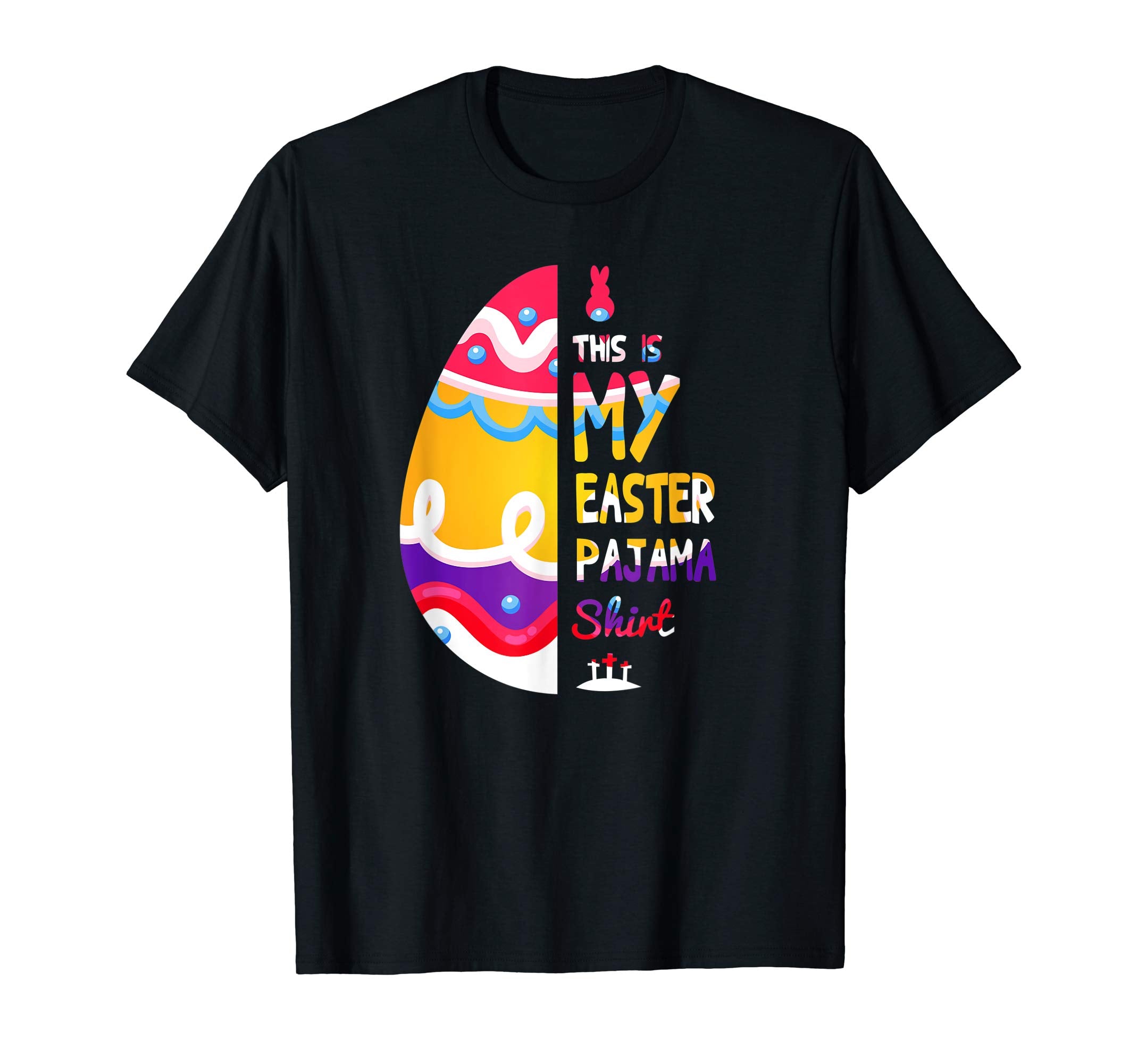 This Is My Easter Pajama TShirt Cute Bunny Easter Shirt
