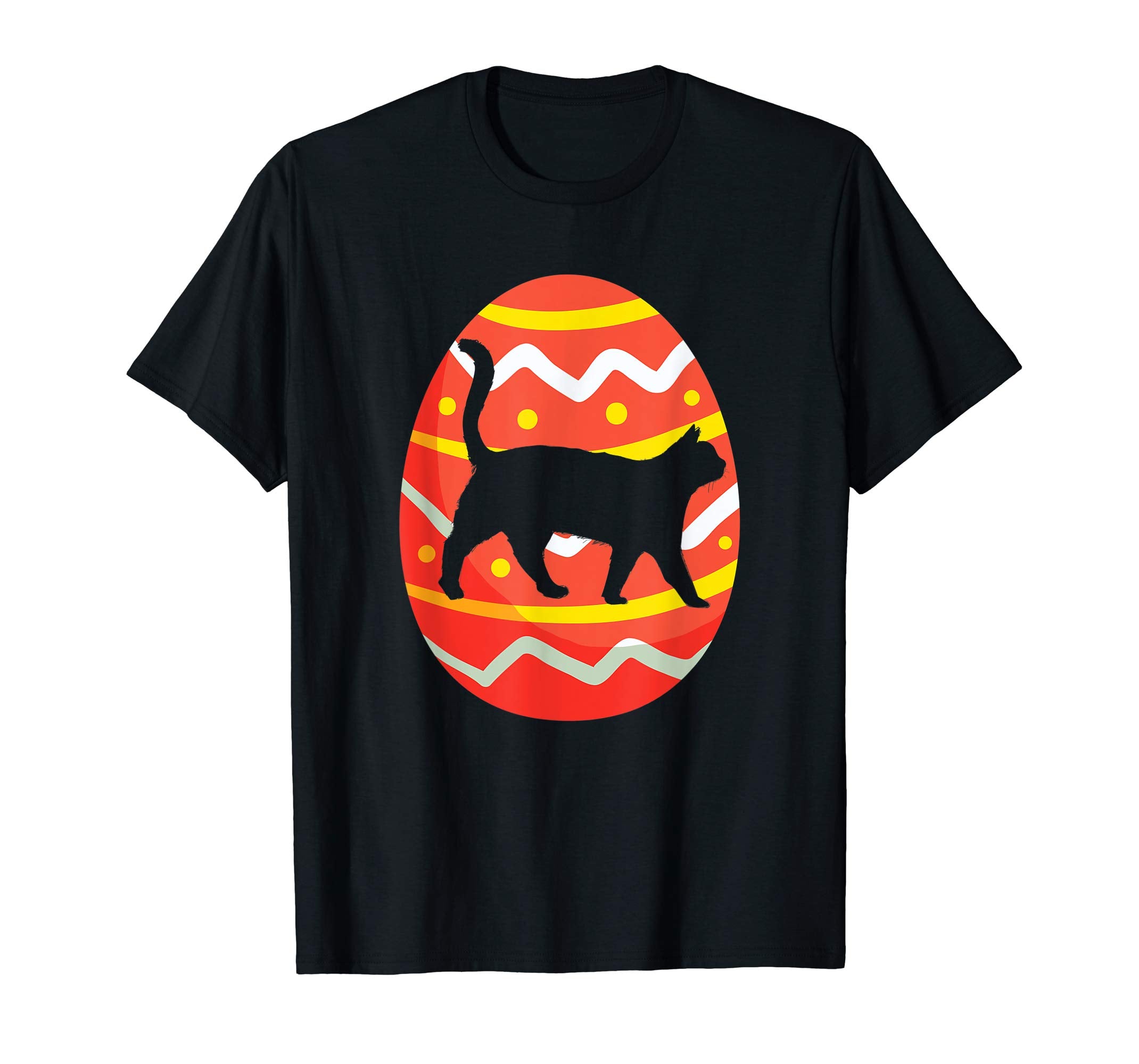 Funny Cat Easter Eggs T-Shirt Gifts for Kids Boys Girls