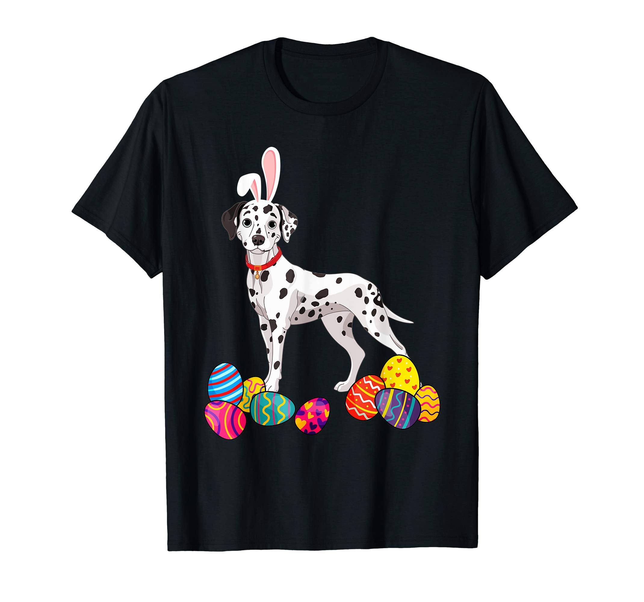Dalmatian Bunny Ear With Egg Easter Easter Day Shirt