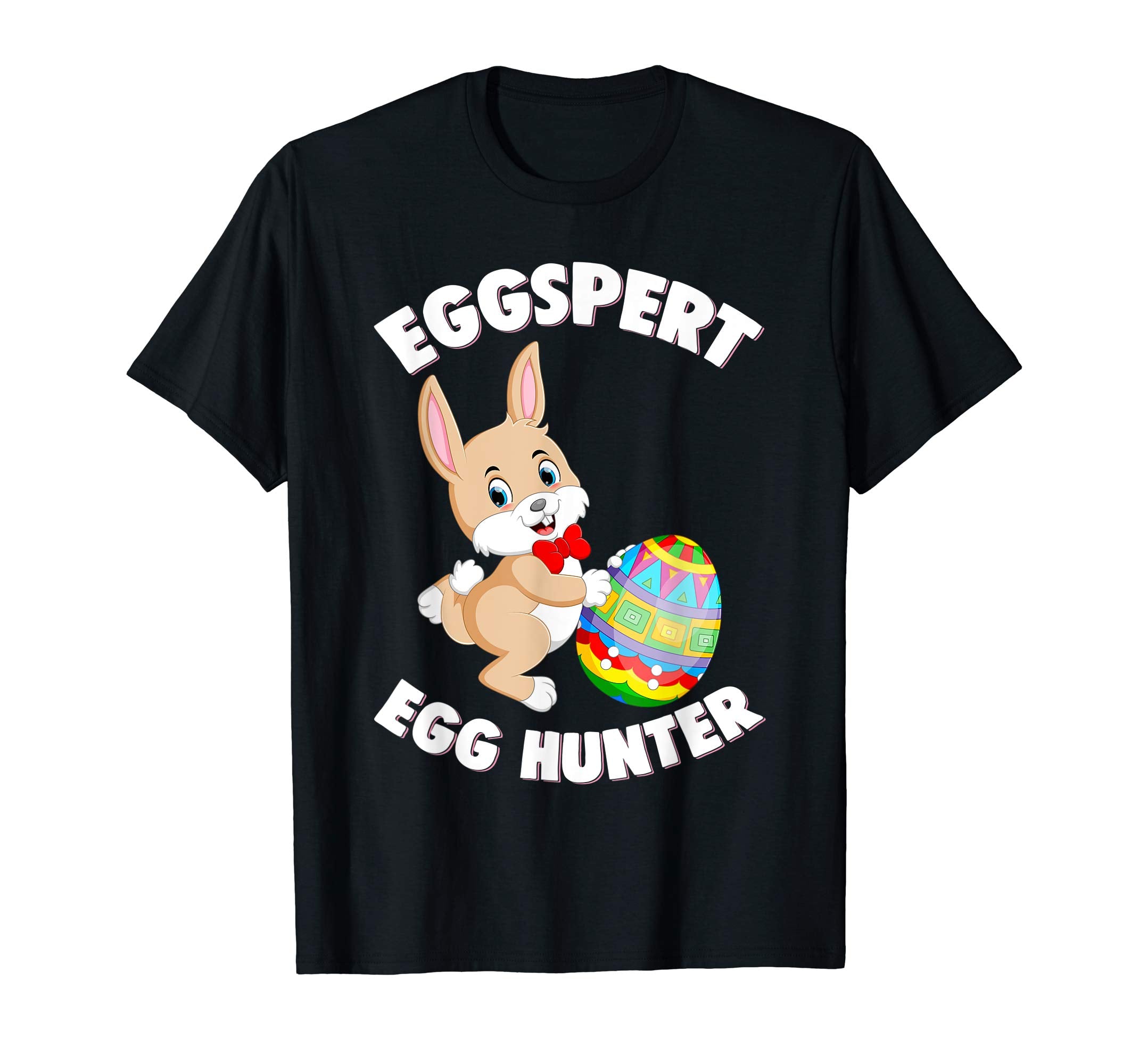 Eggspert Egg Hunter Happy Easter Kids Boys Girls T Shirt