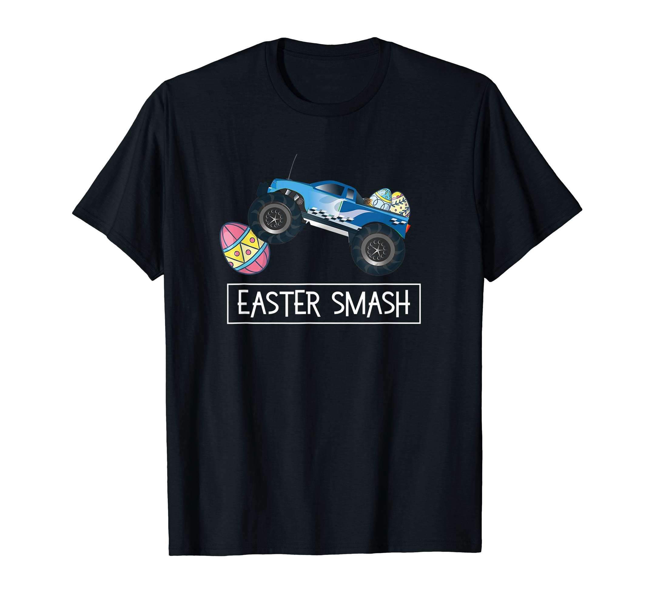 Easter Smash Funny Eggs Truck Easter Games Gift Shirt