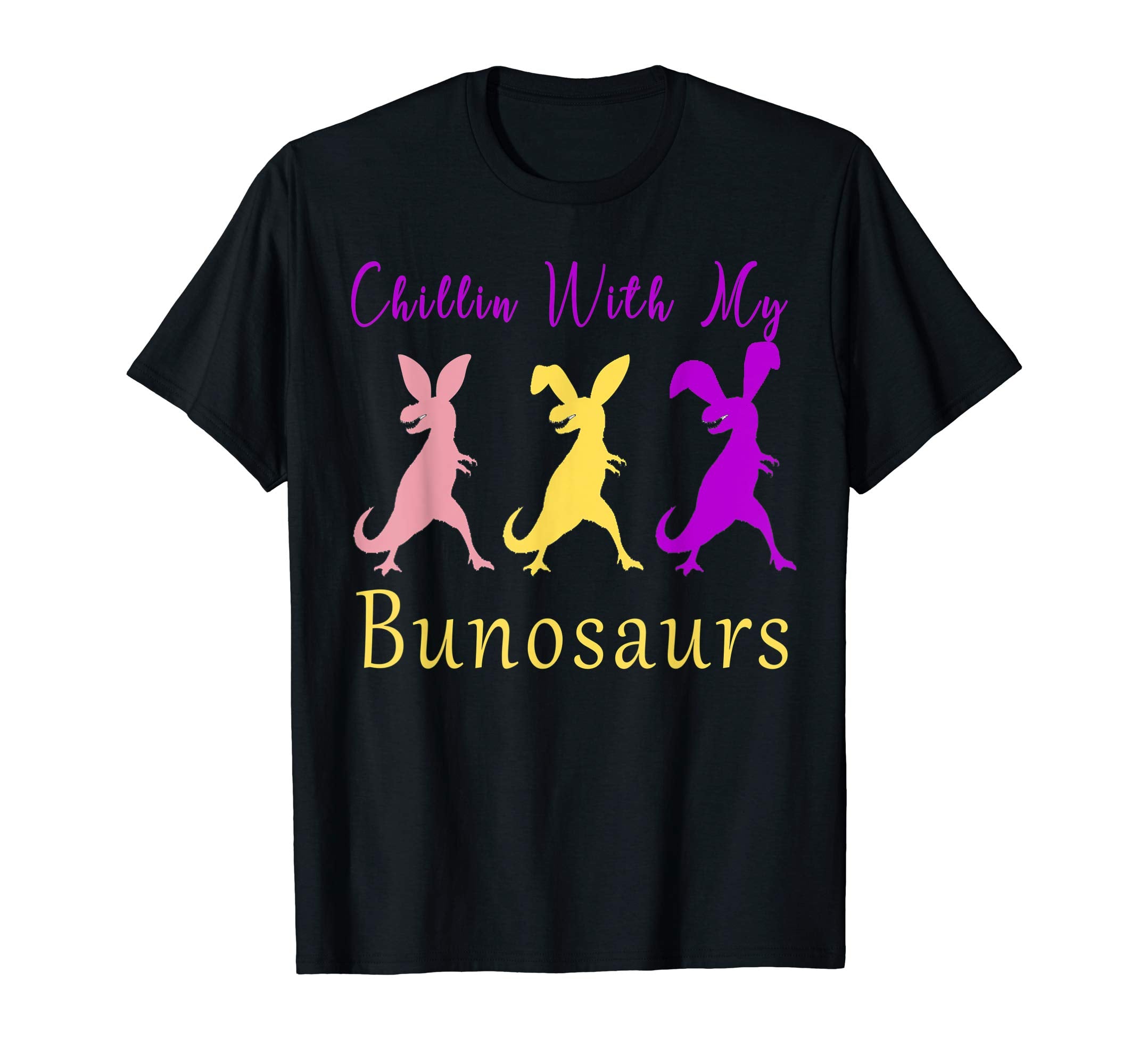 Funny Easter Chillin With My Bunosaurs Mother &amp; Father Shirt