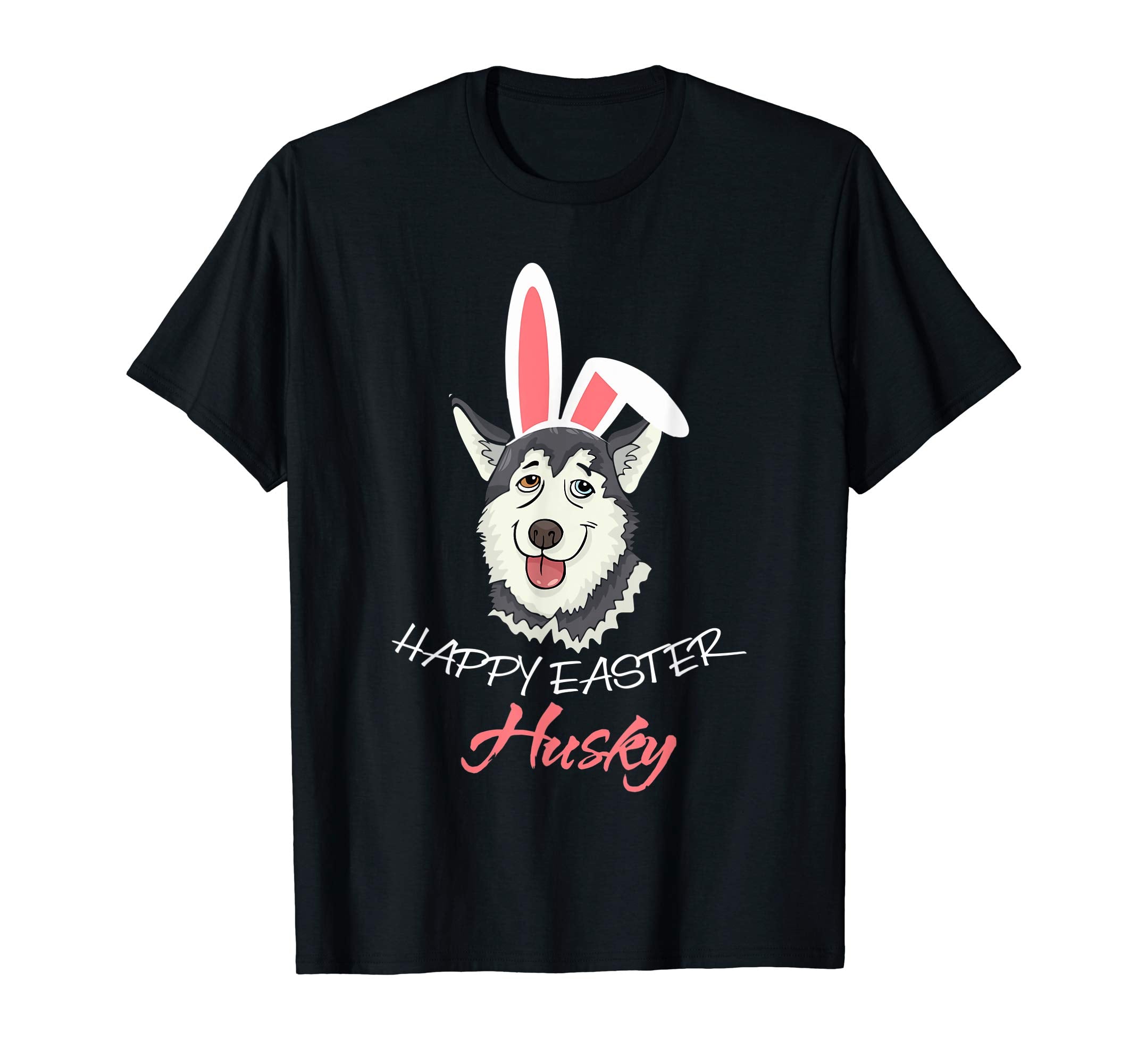 Happy Easter Husky tshirt for boy and girl