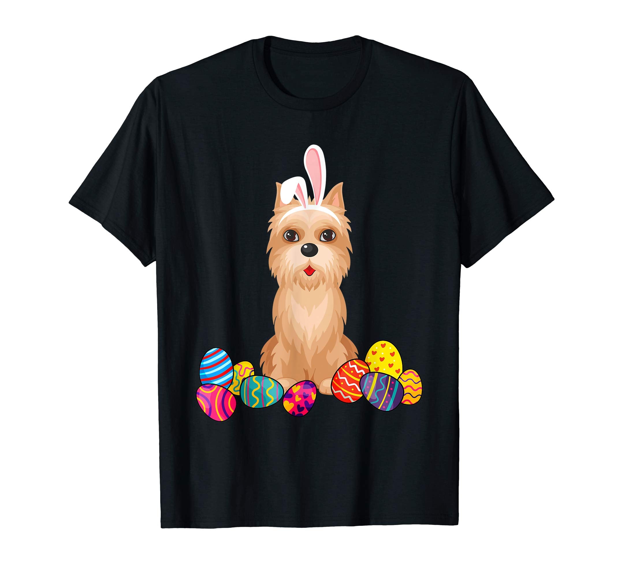 Cairn Terrier Bunny Ear With Egg Easter Easter Day Shirt