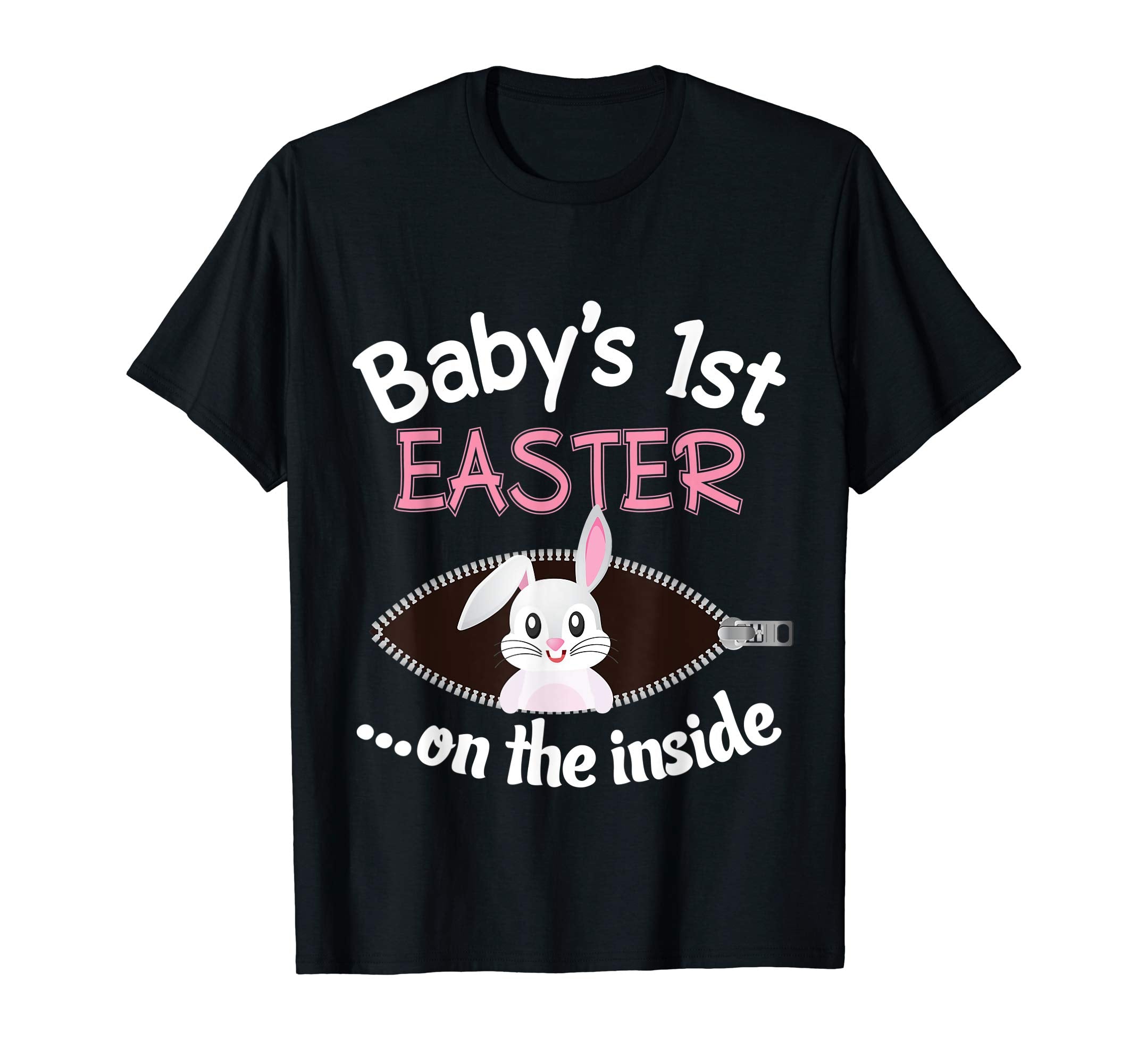 Baby 1st Easter On The Inside T-Shirt Pregnancy Announcement