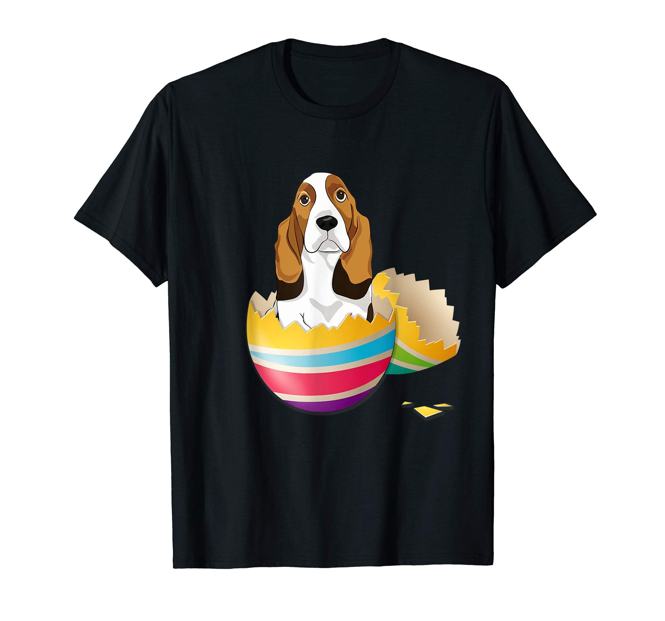 Basset Hound Hatching From Easter Egg Easter Day Shirt