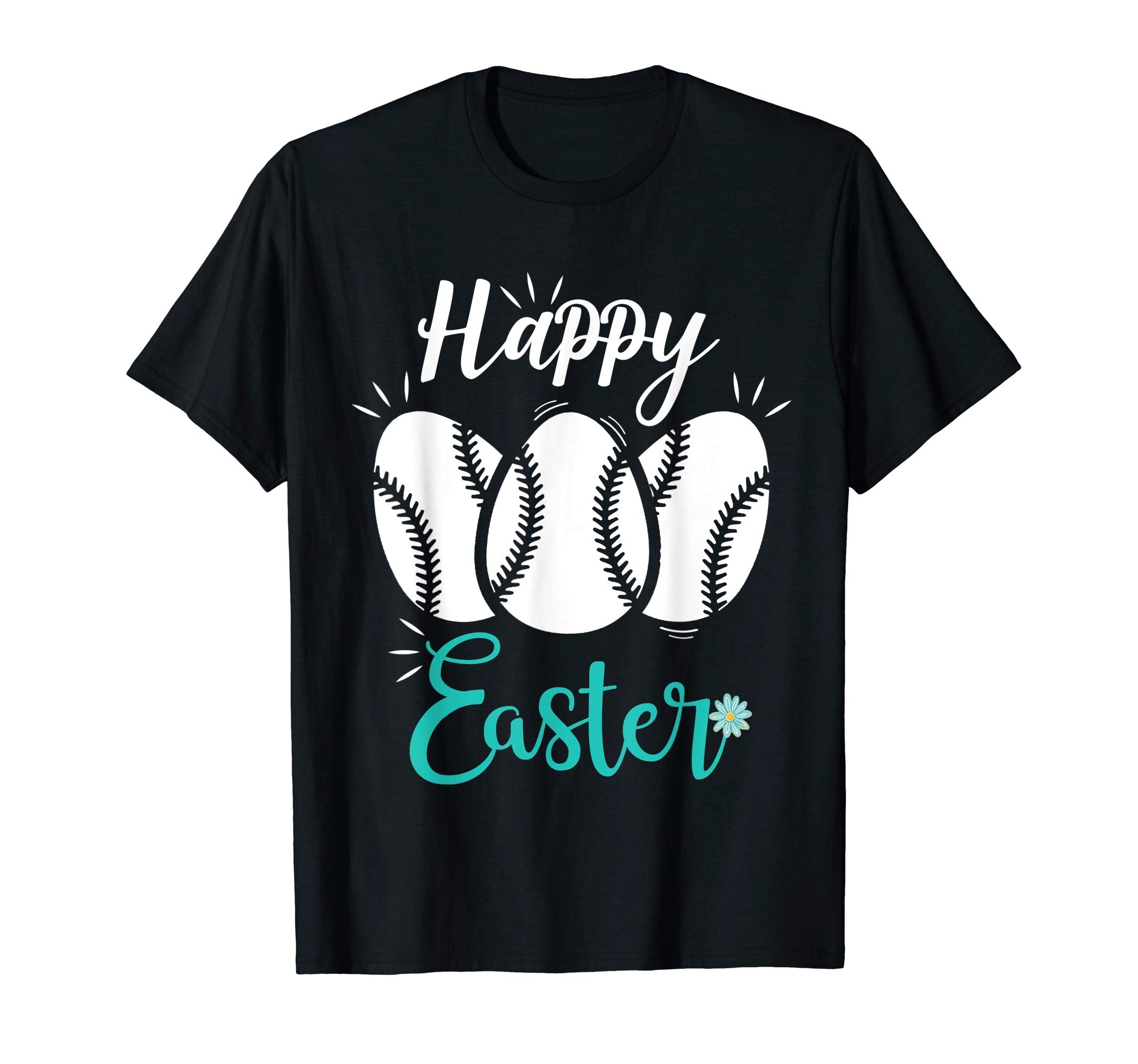 Easter baseball eggs Funny T-shirt for boy girl men women