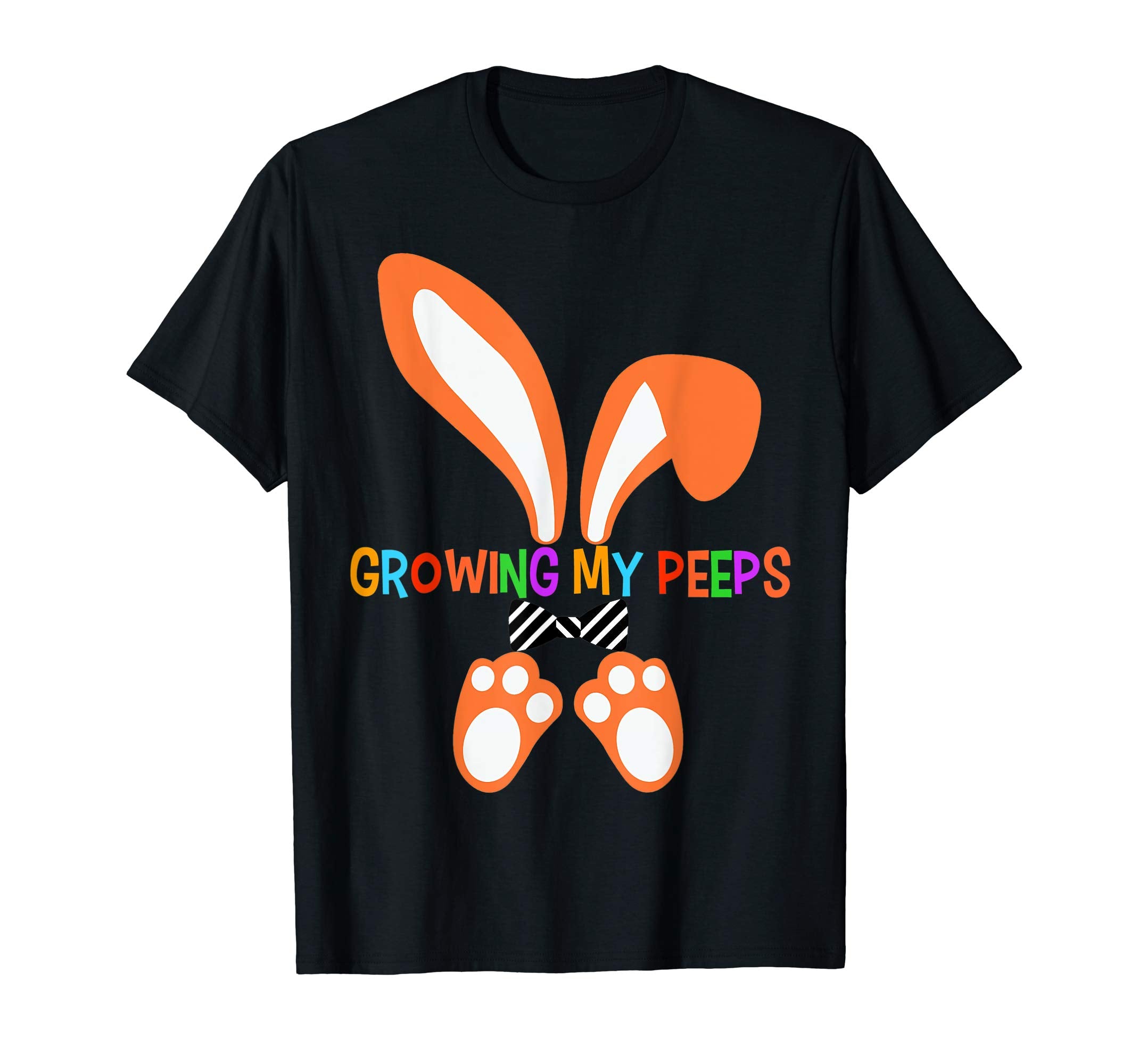 Growing my peeps cute Bunny baby Easter T shirt