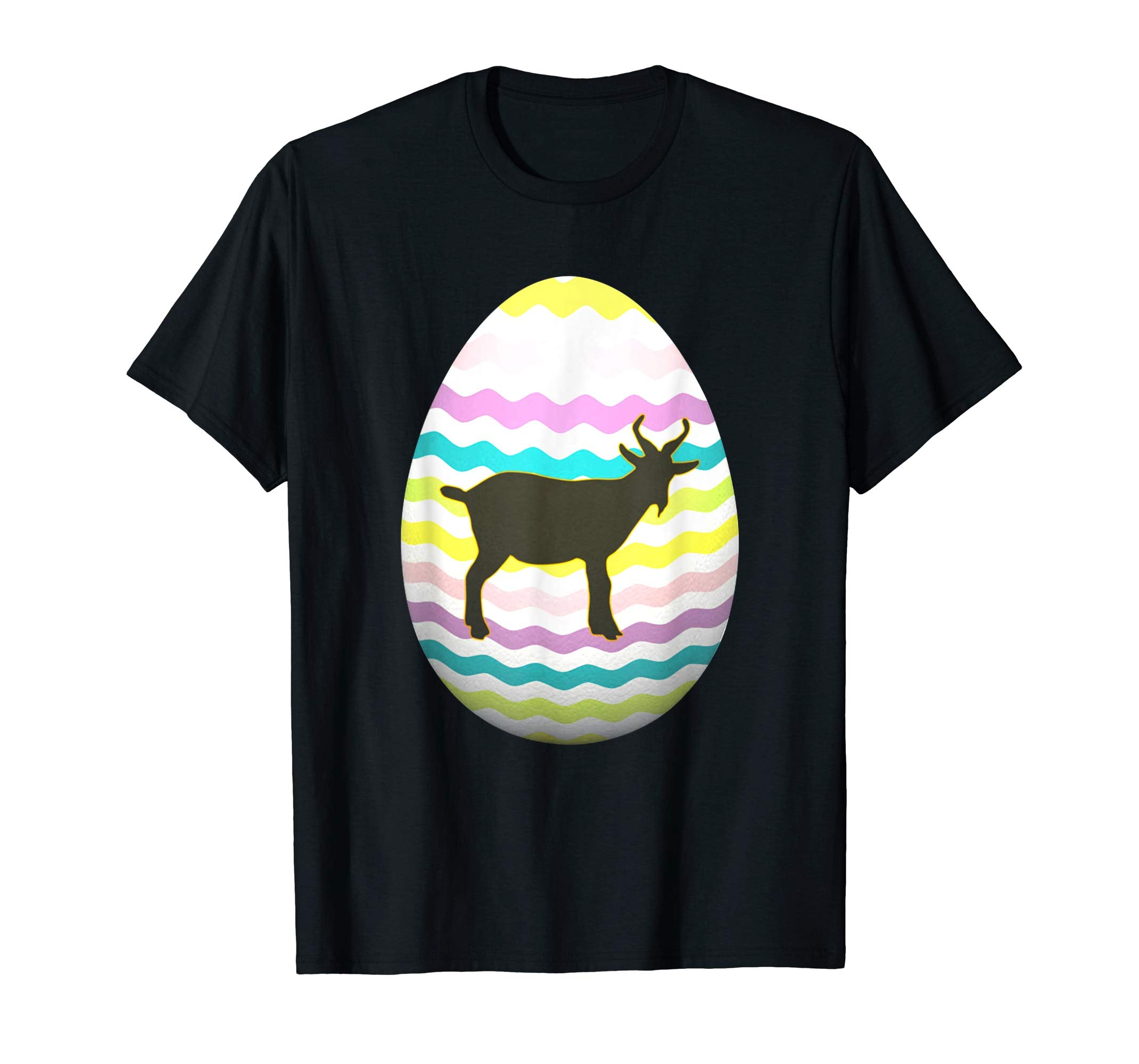 Goat Easter Eggs Tshirt Funny Easter Shirt Bunny Rabbit