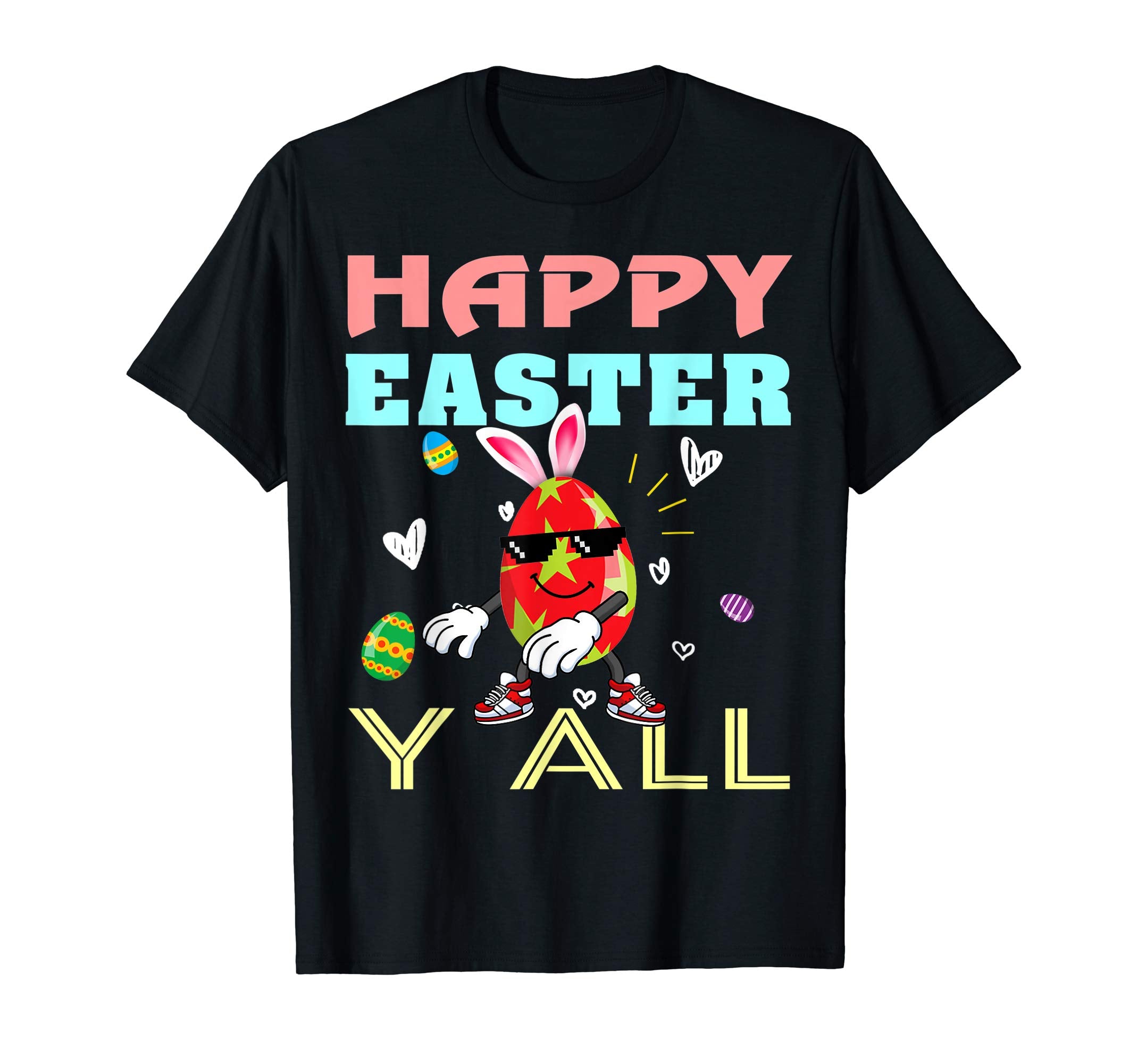 Happy Easter Eggs T Shirt Floss Like a Boss Easter T Shirt